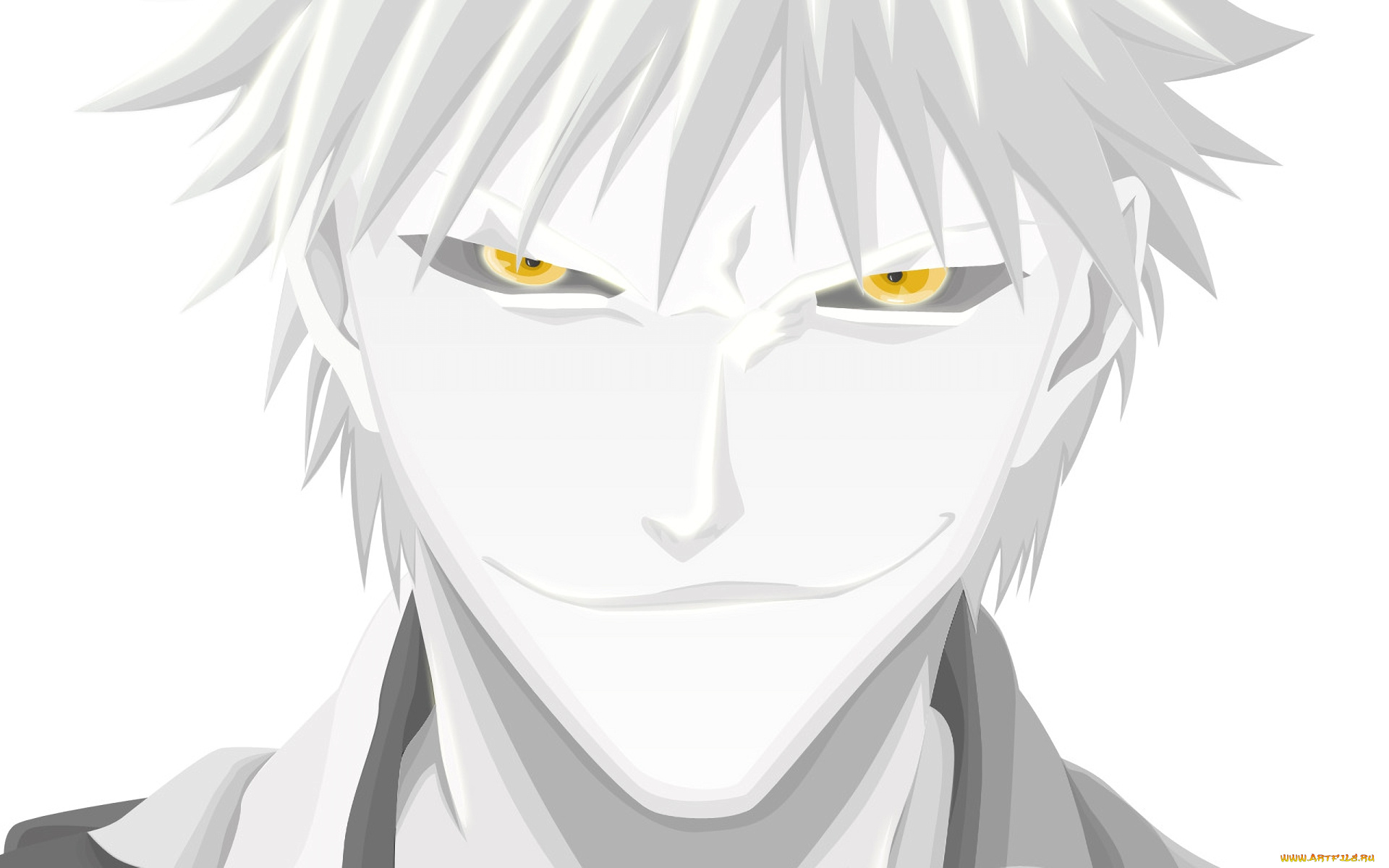 аниме, bleach, hichigo, hollow, пустой