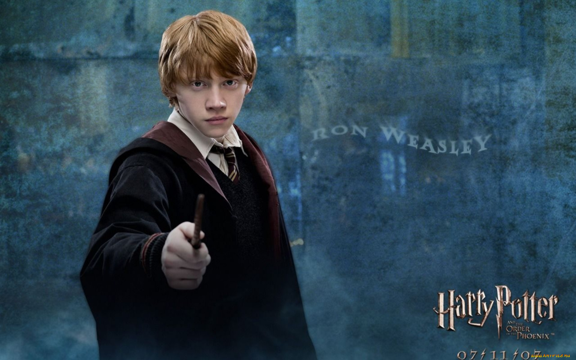 кино, фильмы, harry, potter, and, the, order, of, the, phoenix, палочка, маг, уизли, рон