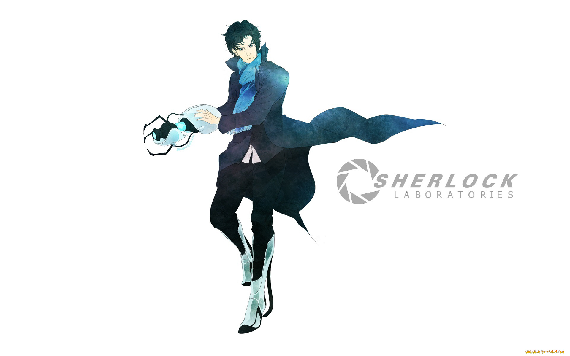 sherlock, bbc, рисованное, кино, sherlock, bbc