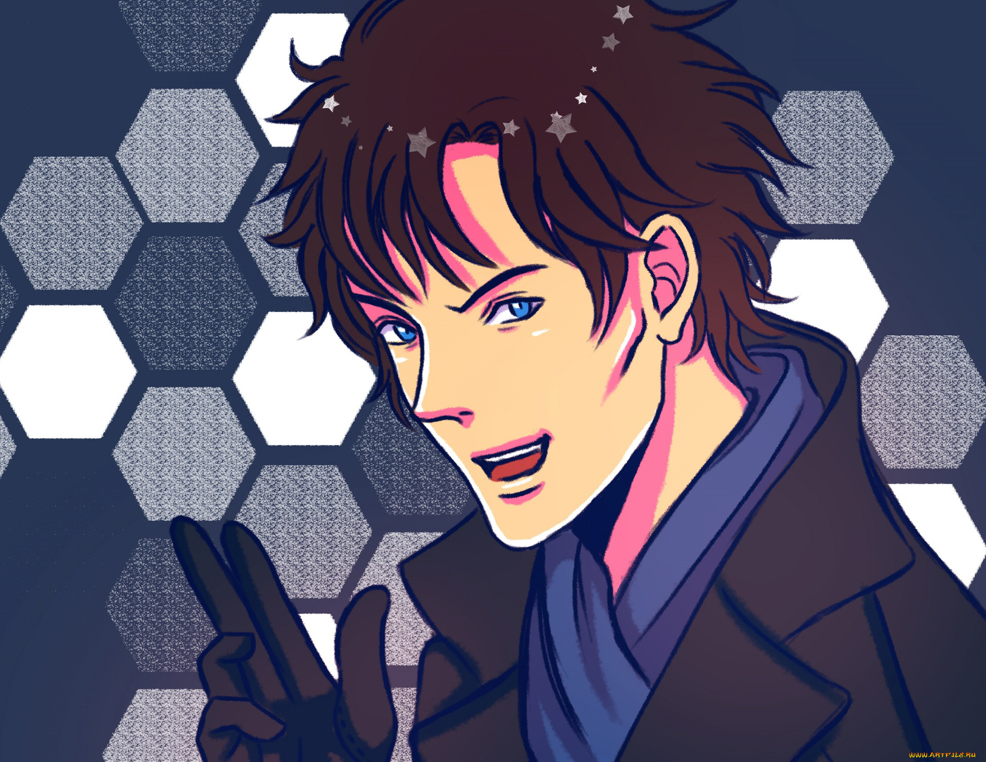 sherlock, bbc, рисованное, кино, sherlock, bbc