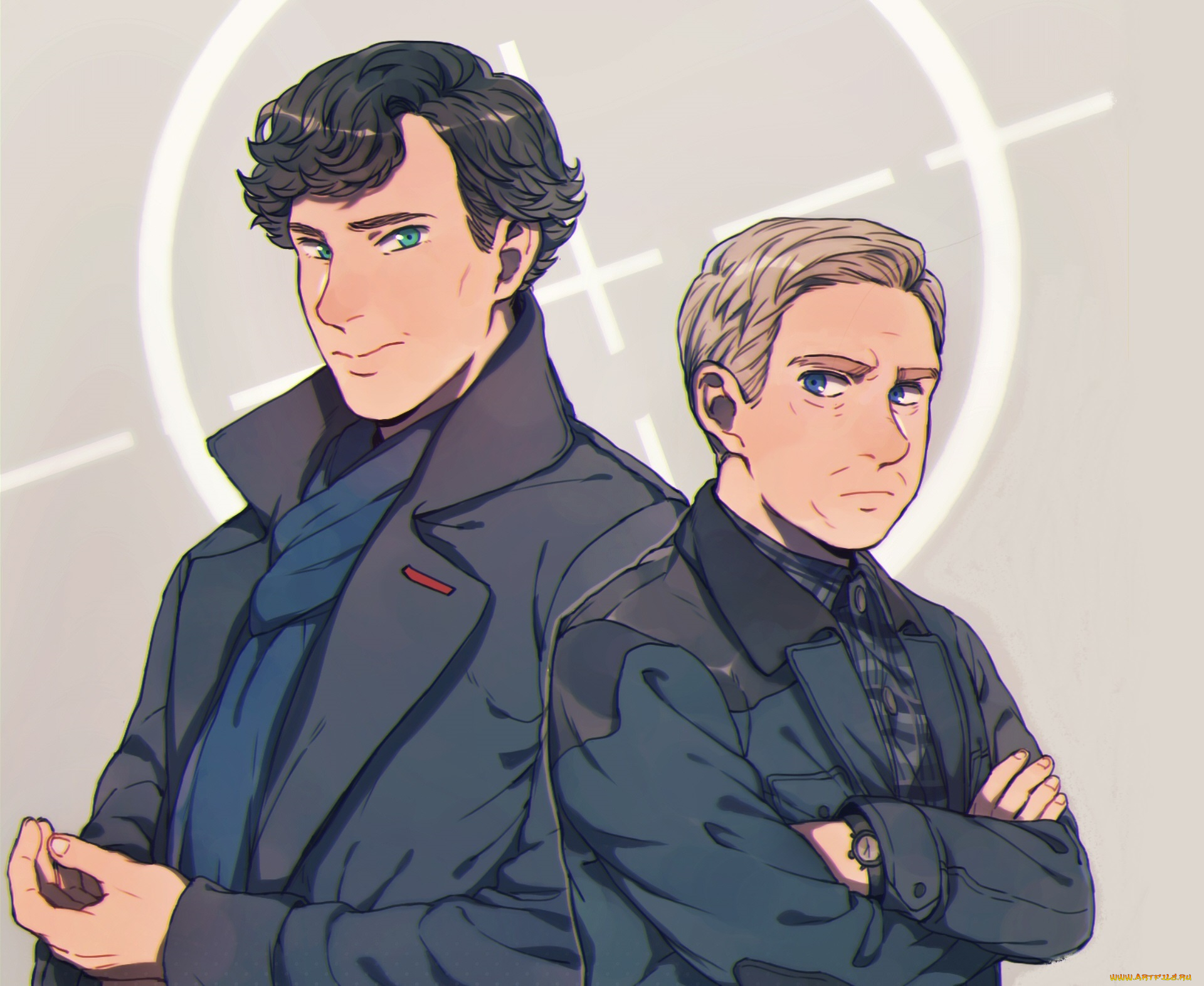 sherlock, bbc, рисованное, кино, sherlock, bbc