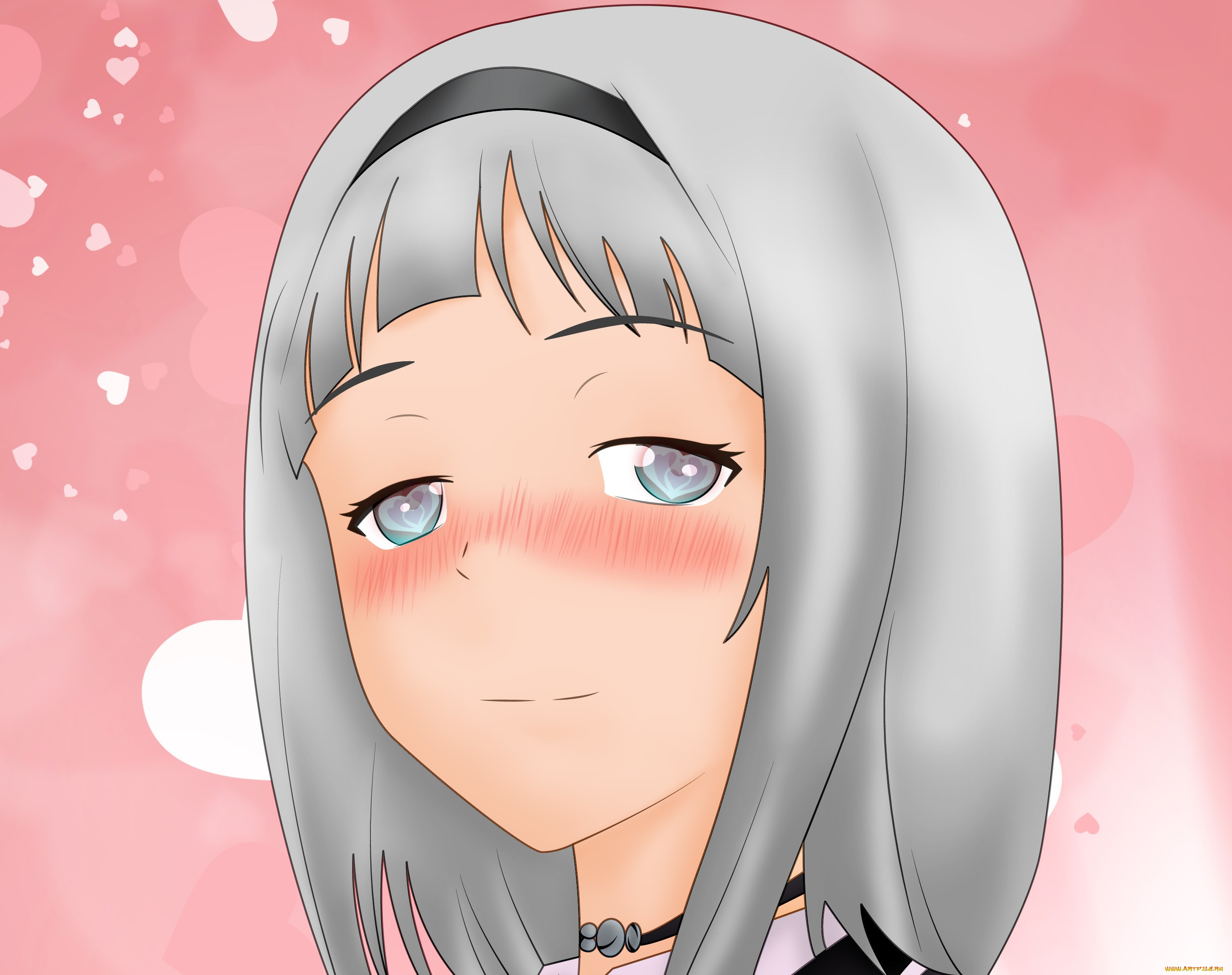 аниме, shimoneta, девушка, фон, взгляд