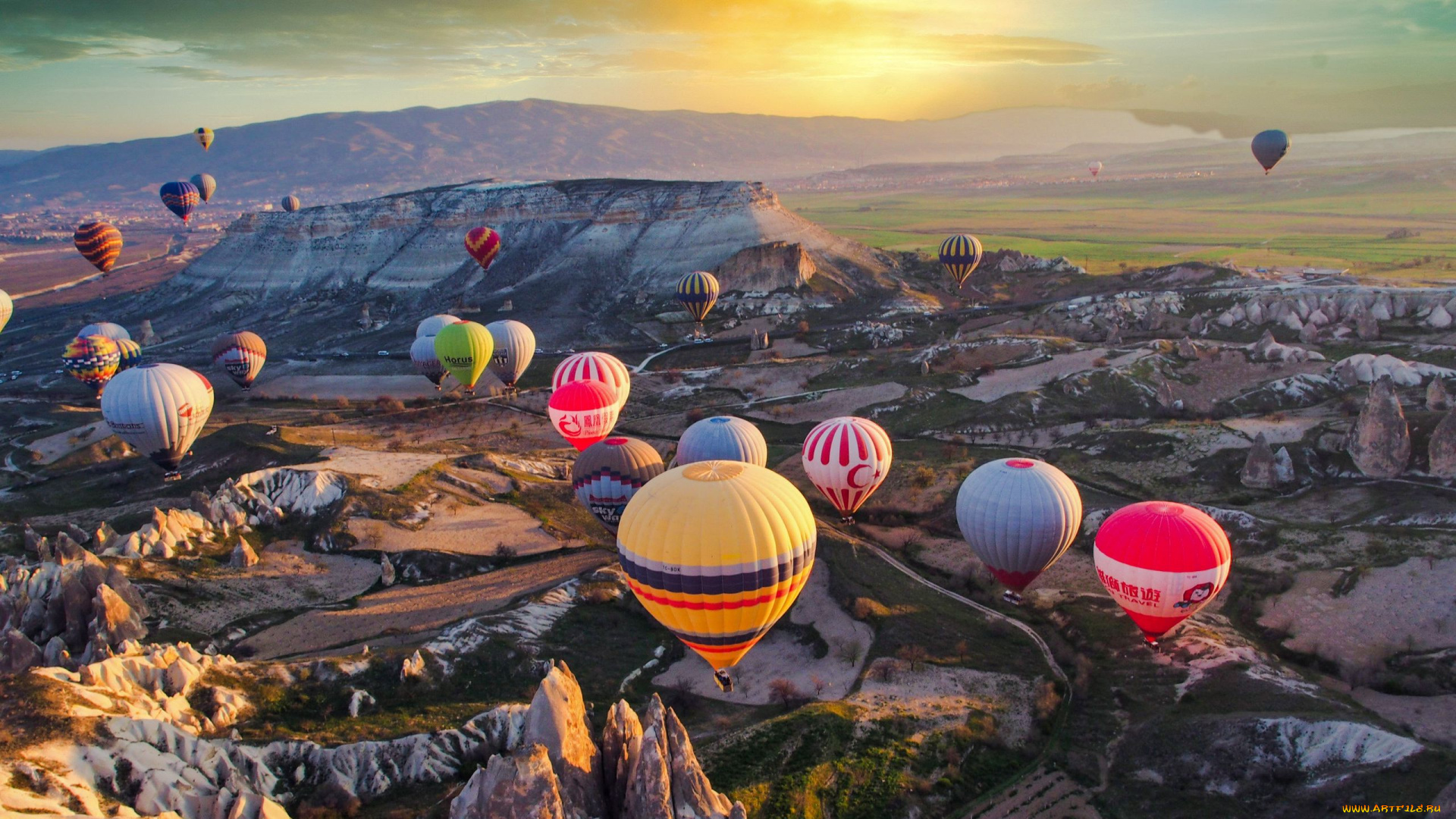 авиация, воздушные, шары, дирижабли, воздушные, шары, полет, простор, небо