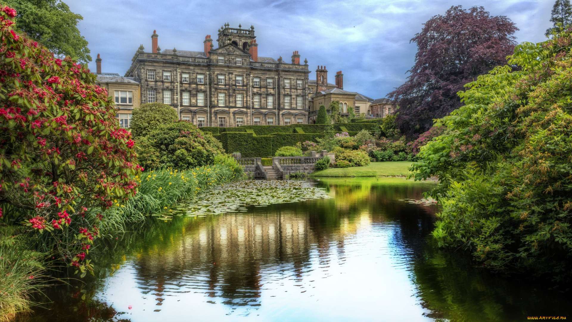 stoke-on-trent, uk, города, -, здания, , дома