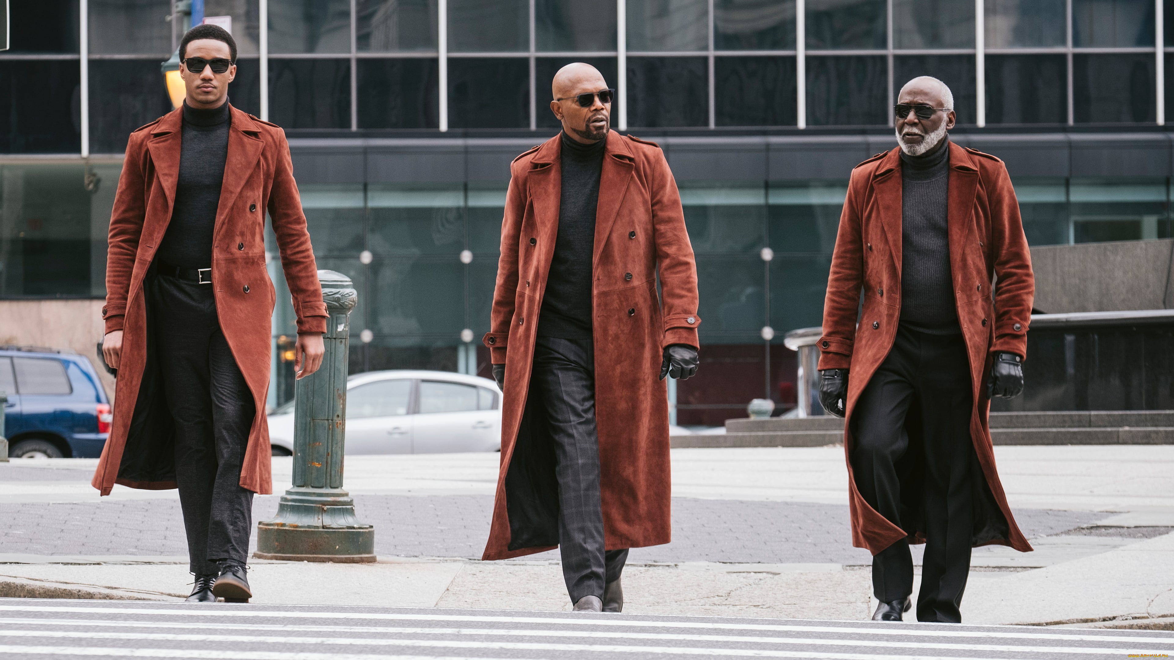 shaft, , 2019, кино, фильмы, shaft, шафт, боевик, комедия, криминал, samuel, l, jackson, jessie, t, usher, richard, roundtree