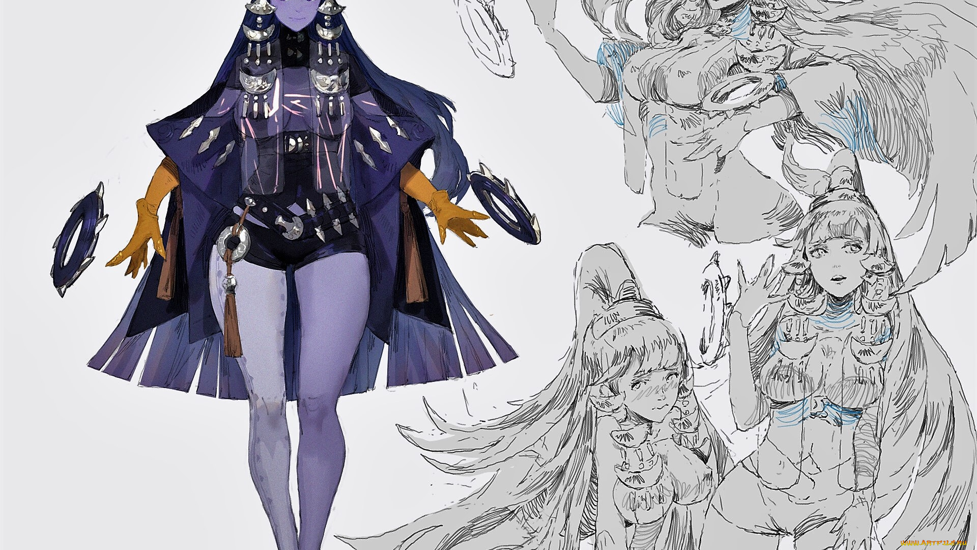 фэнтези, девушки, девушка, оружие