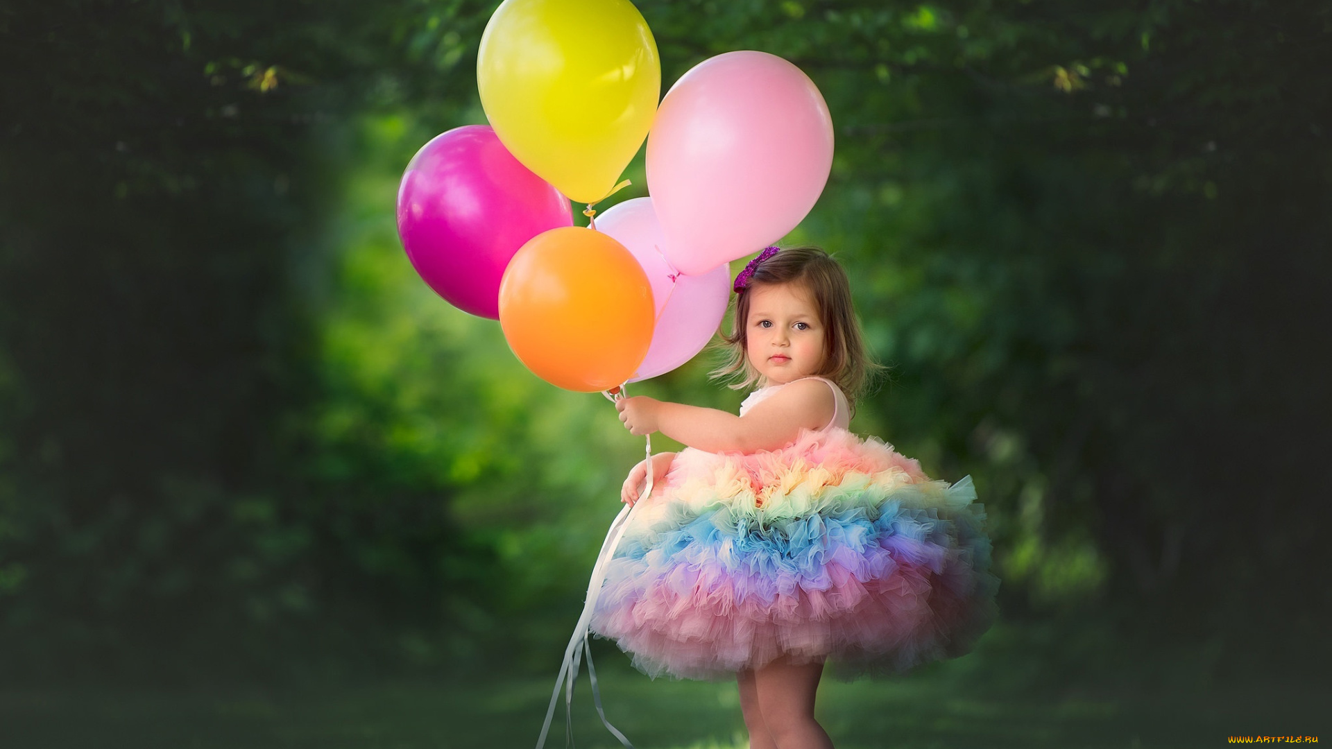 разное, настроения, девочка, шарики