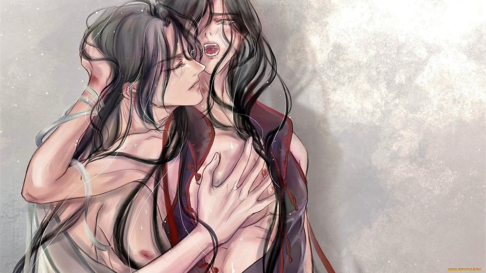 аниме, mo, dao, zu, shi, вэй, усянь, лань, ванцзи