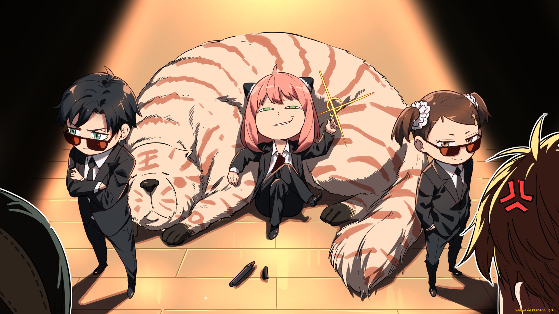 аниме, spy, x, family, spy, x, family