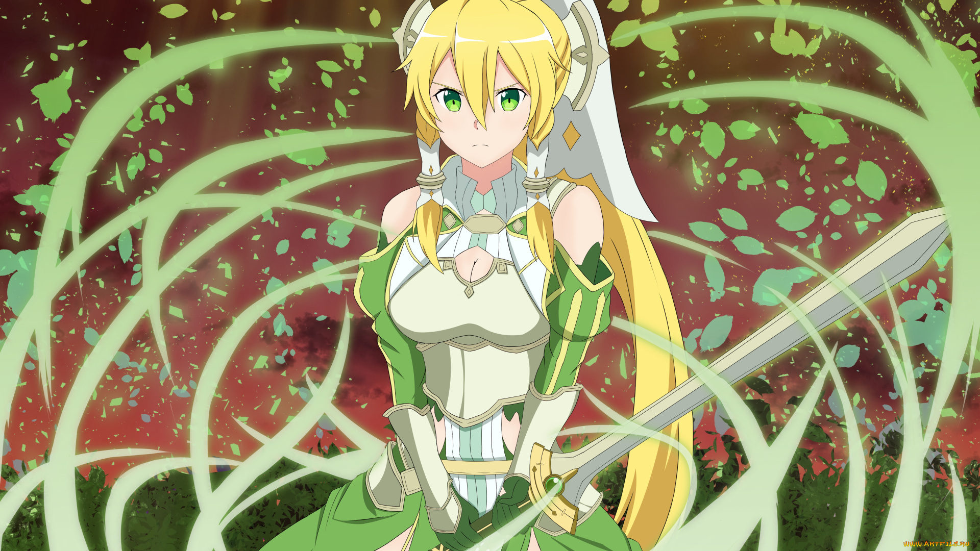 аниме, sword, art, online, sword, art, online