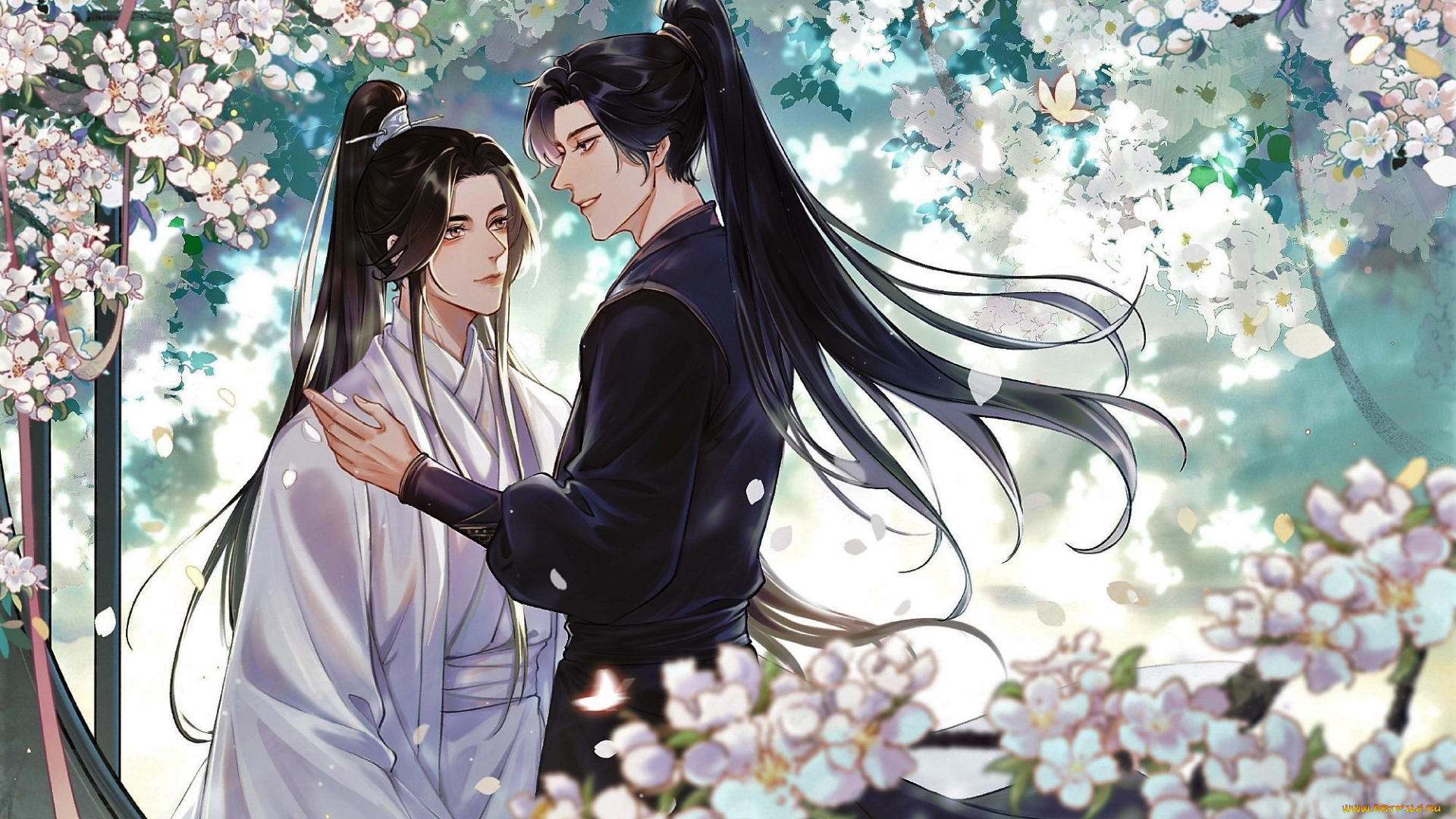 аниме, the, husky, and, his, white, cat, shizun, хаски, и, его, учитель, белый, кот