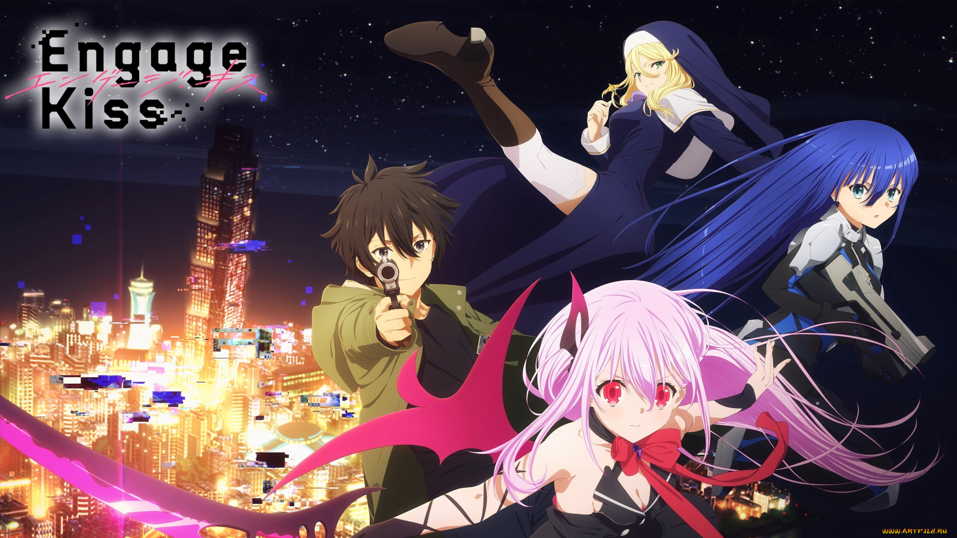 engage, kiss, аниме, оружие, , техника, , технологии, engage, kiss