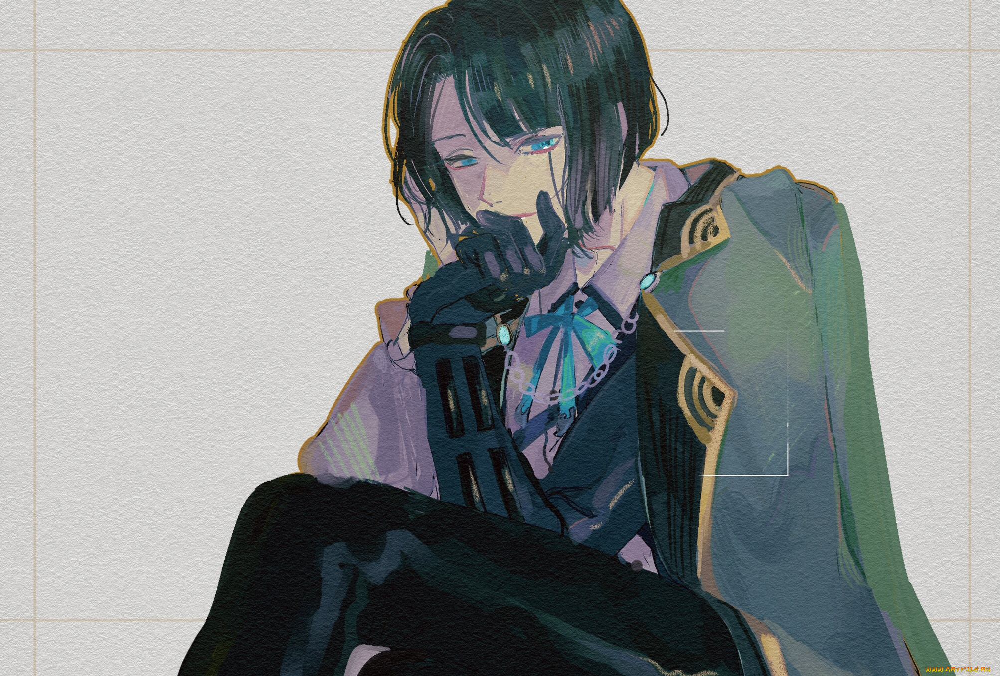 аниме, touken, ranbu, танец, мечей