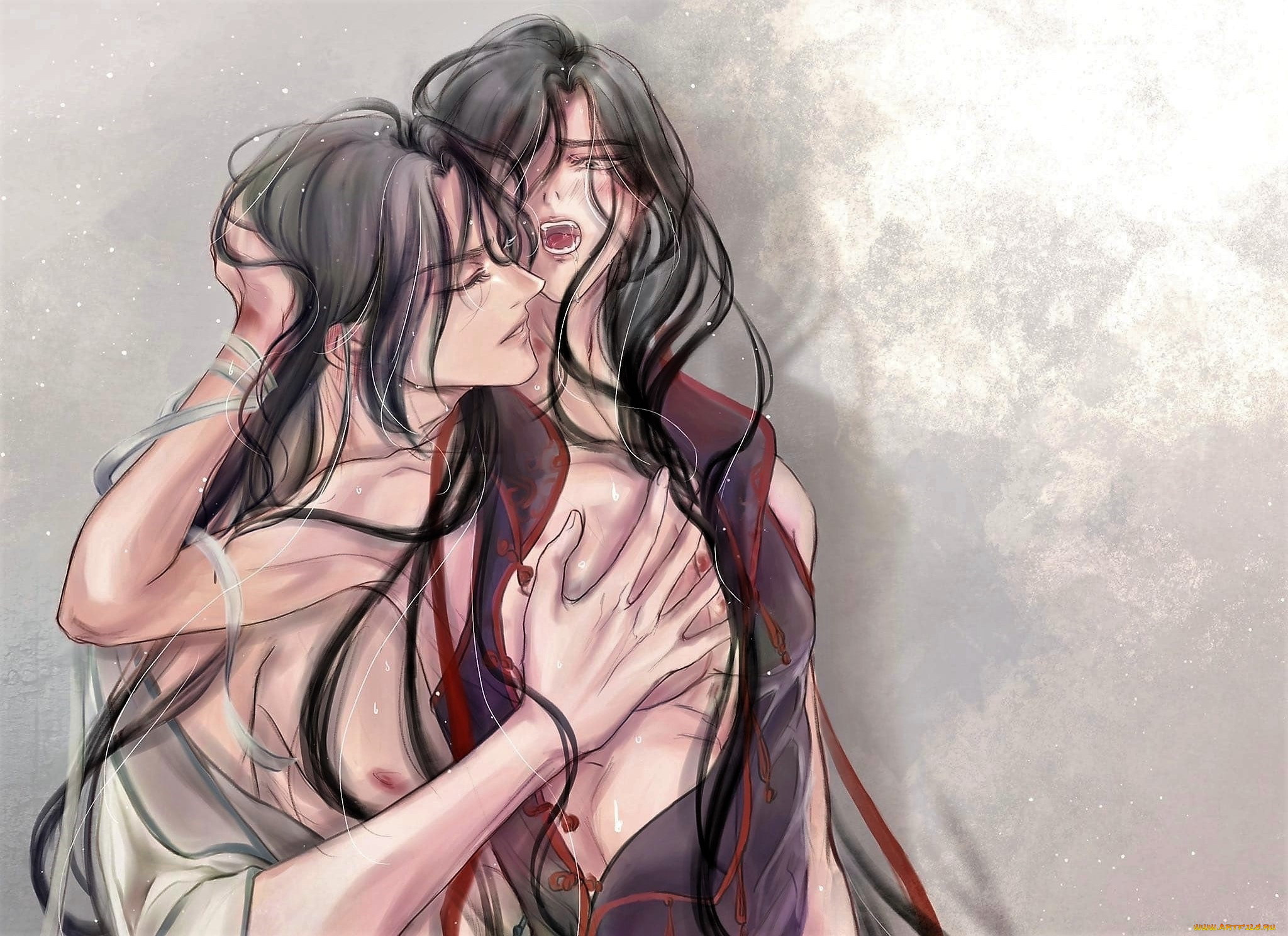 аниме, mo, dao, zu, shi, вэй, усянь, лань, ванцзи