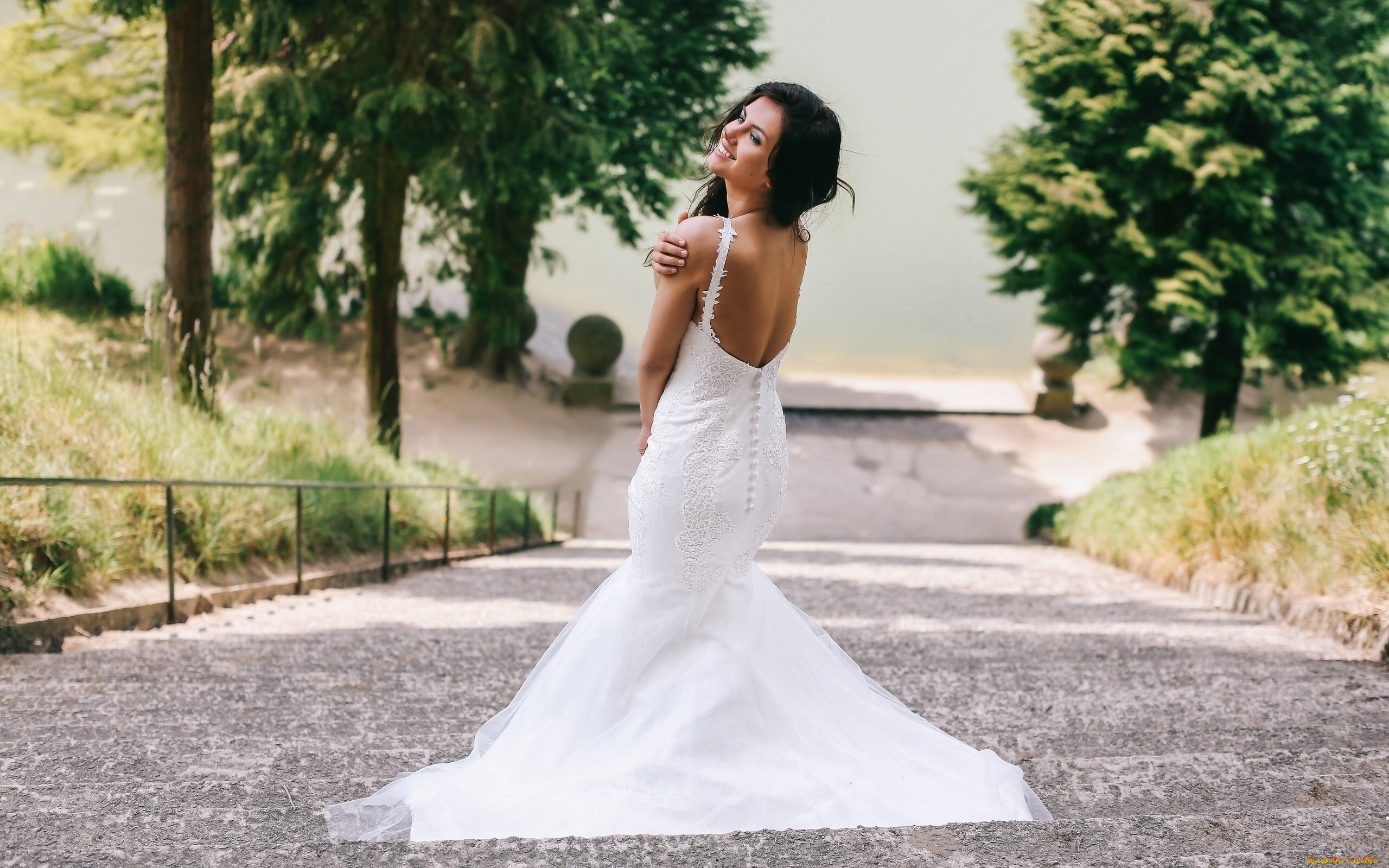 девушки, aurela, skandaj, невеста, свадебное, платье