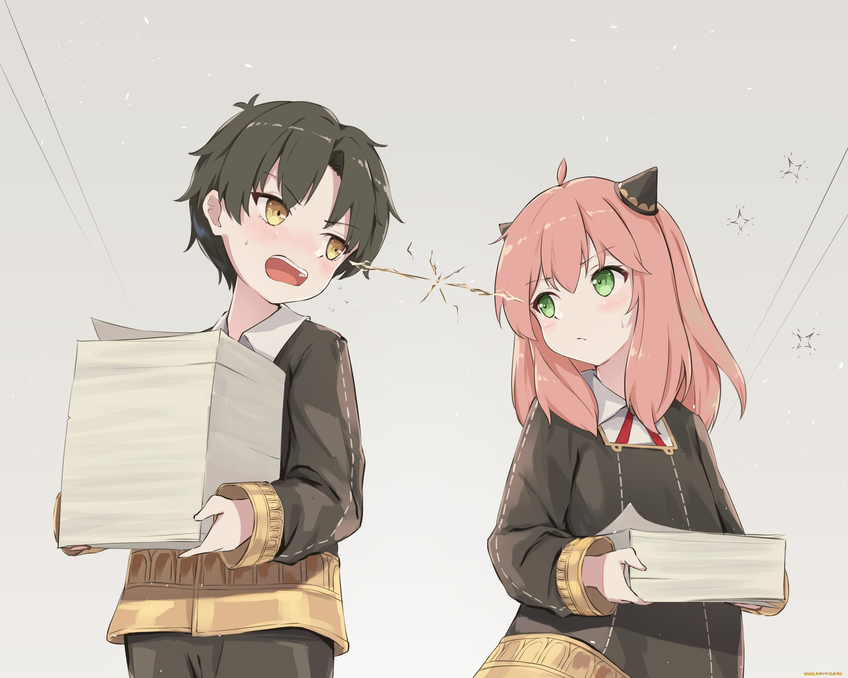 аниме, spy, x, family, spy, x, family