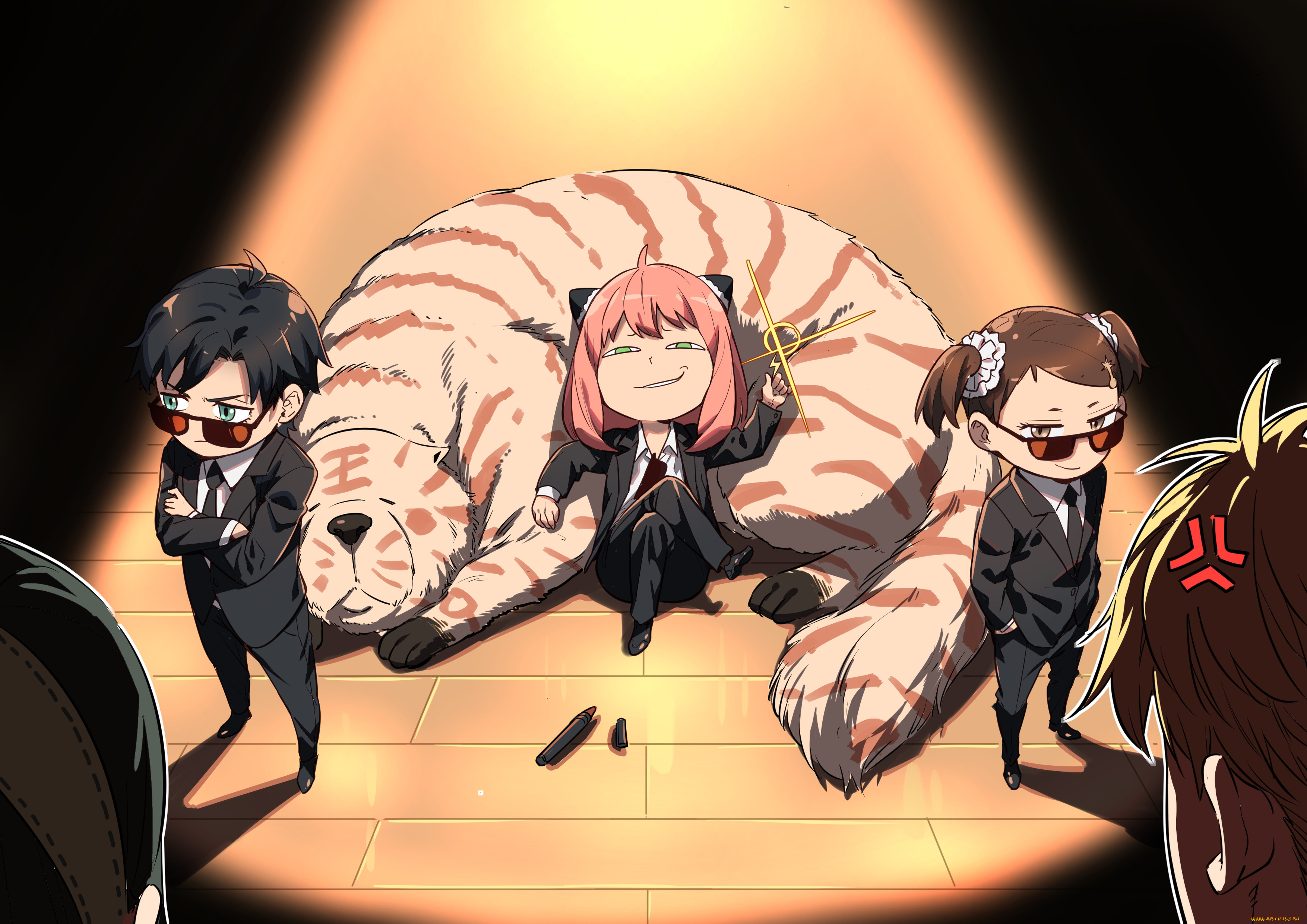 аниме, spy, x, family, spy, x, family