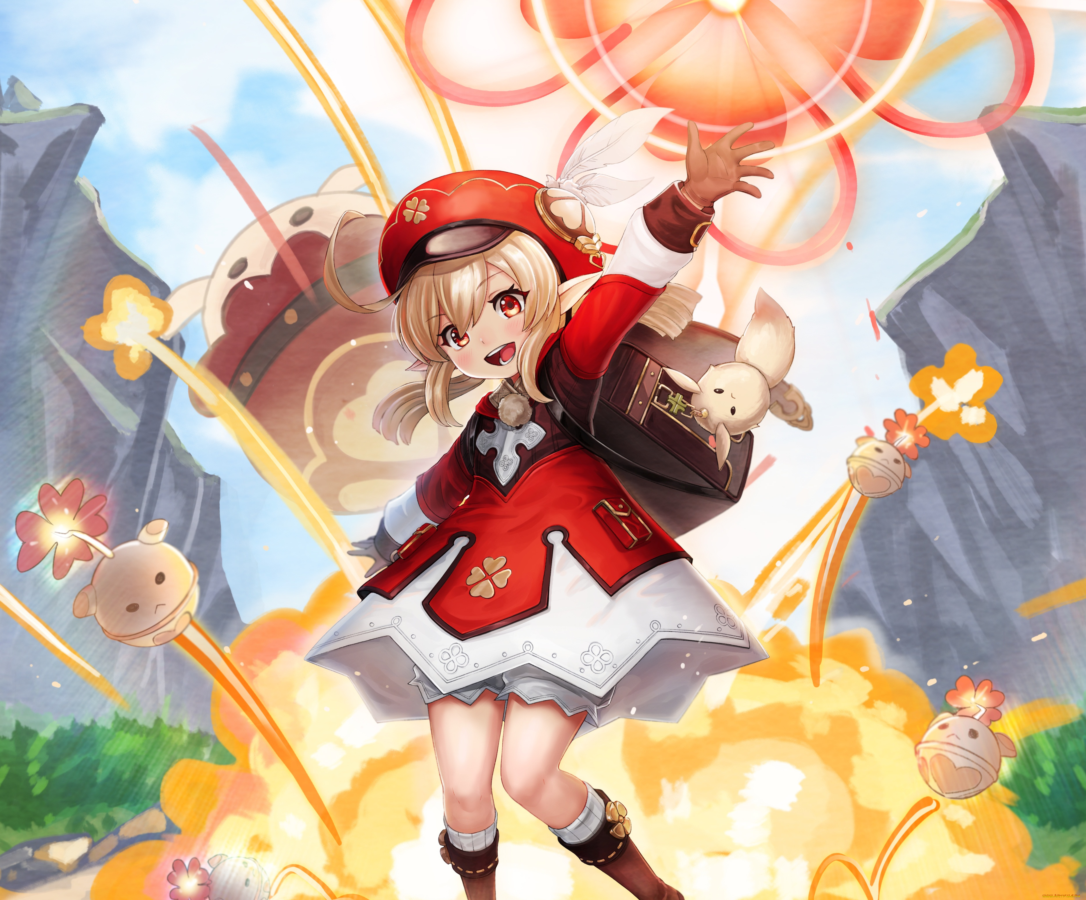 аниме, genshin, impact, genshin, impact