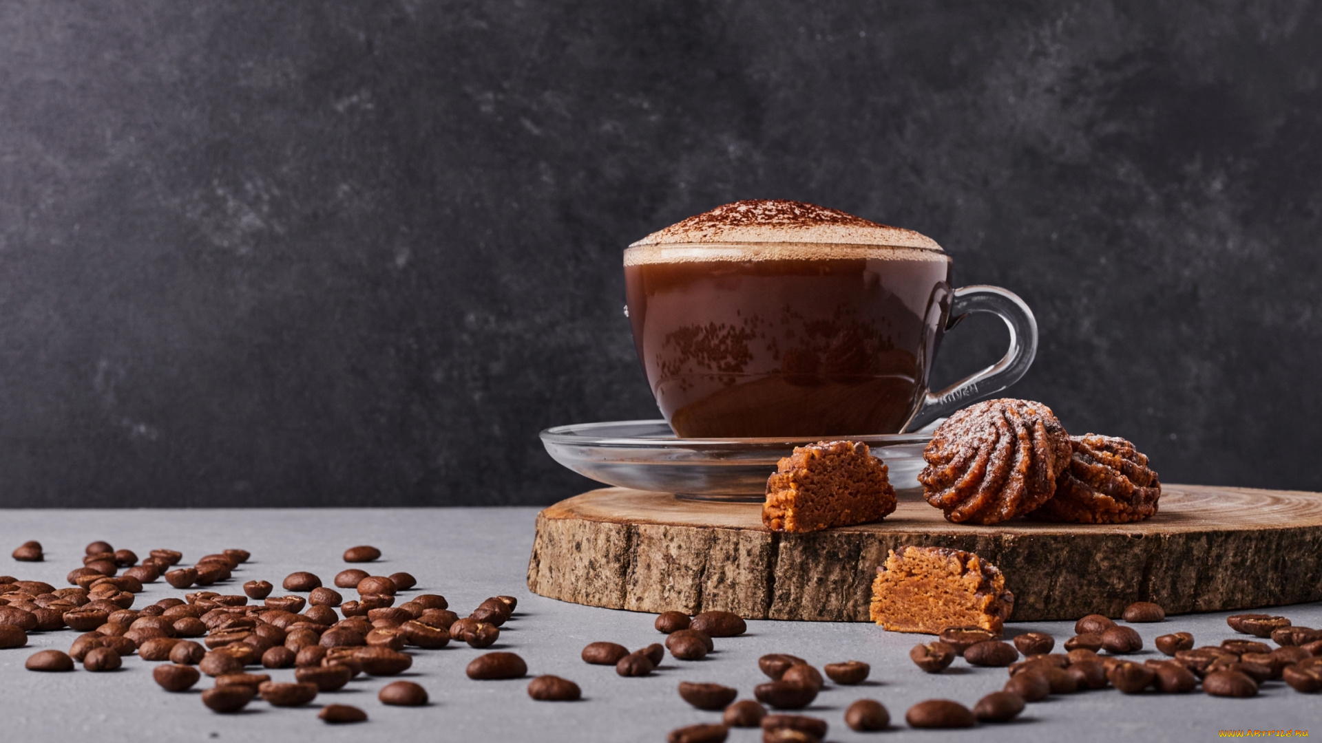 еда, кофе, , кофейные, зёрна, печенье, зерна, чашка