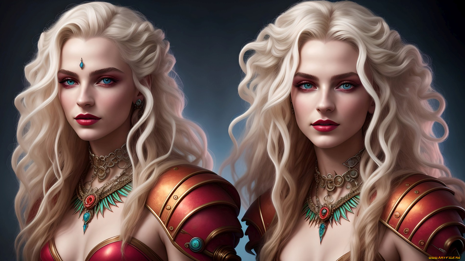 фэнтези, девушки, нейросети, графика, нейроарт, ai, art, нейронные, сети, рисунки, нейро, искусство