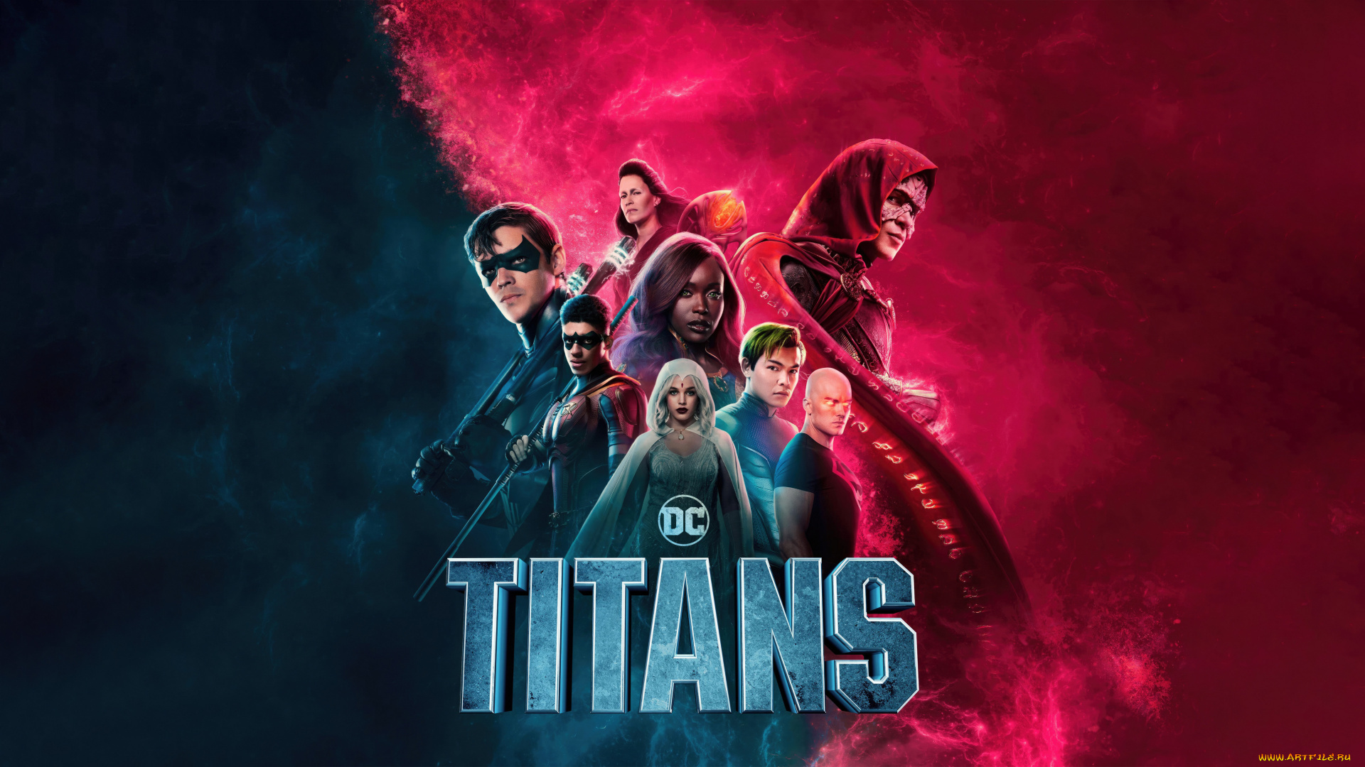 titans, , сериал, 2018, –, , кино, фильмы, сериал, титаны, фантастика, фэнтези, боевик, драма, криминал, четвертый, сезон, minka, kelly, anna, diop, brenton, thwaites