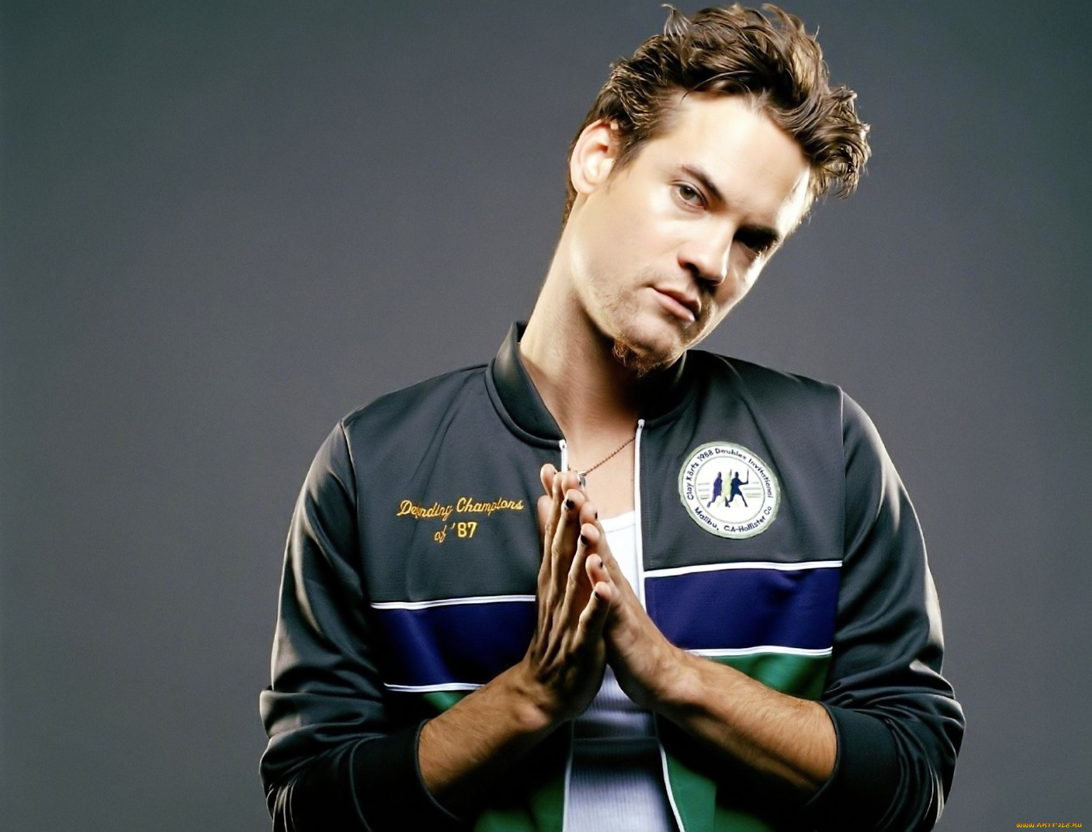 мужчины, shane, west, актер, бородка, кофта