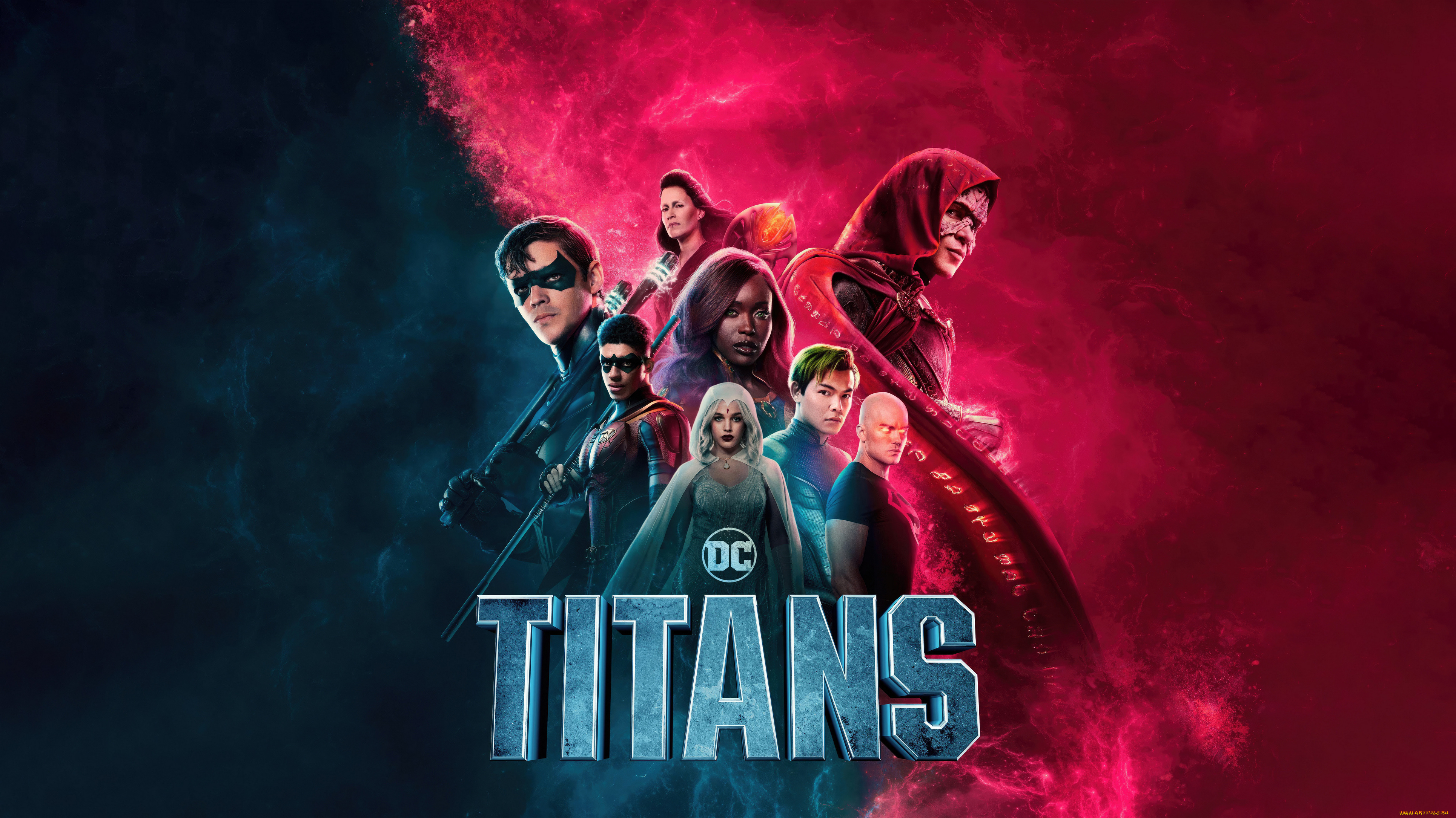 titans, , сериал, 2018, –, , кино, фильмы, сериал, титаны, фантастика, фэнтези, боевик, драма, криминал, четвертый, сезон, minka, kelly, anna, diop, brenton, thwaites