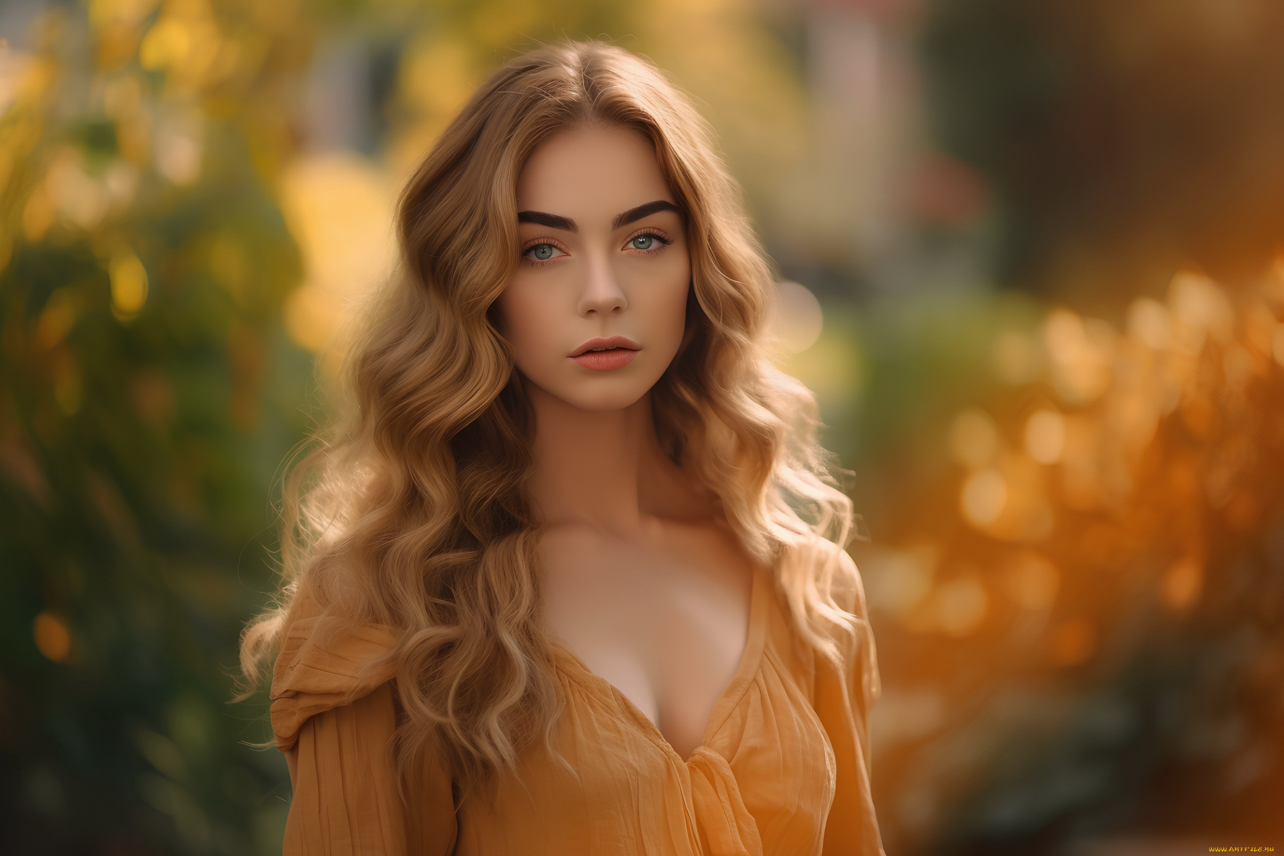 3д, графика, люди, , people, блондинка, девушка, локоны