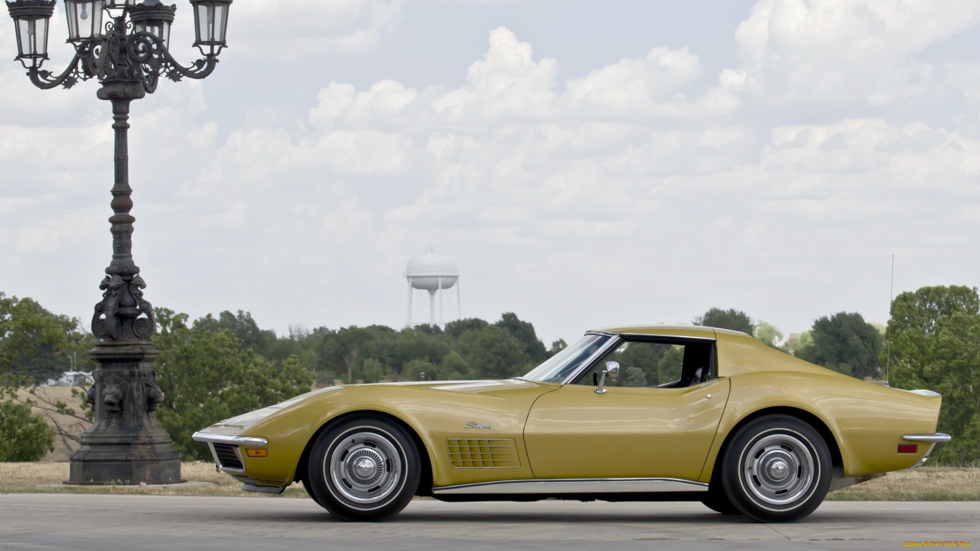 автомобили, corvette, stingray, 1970