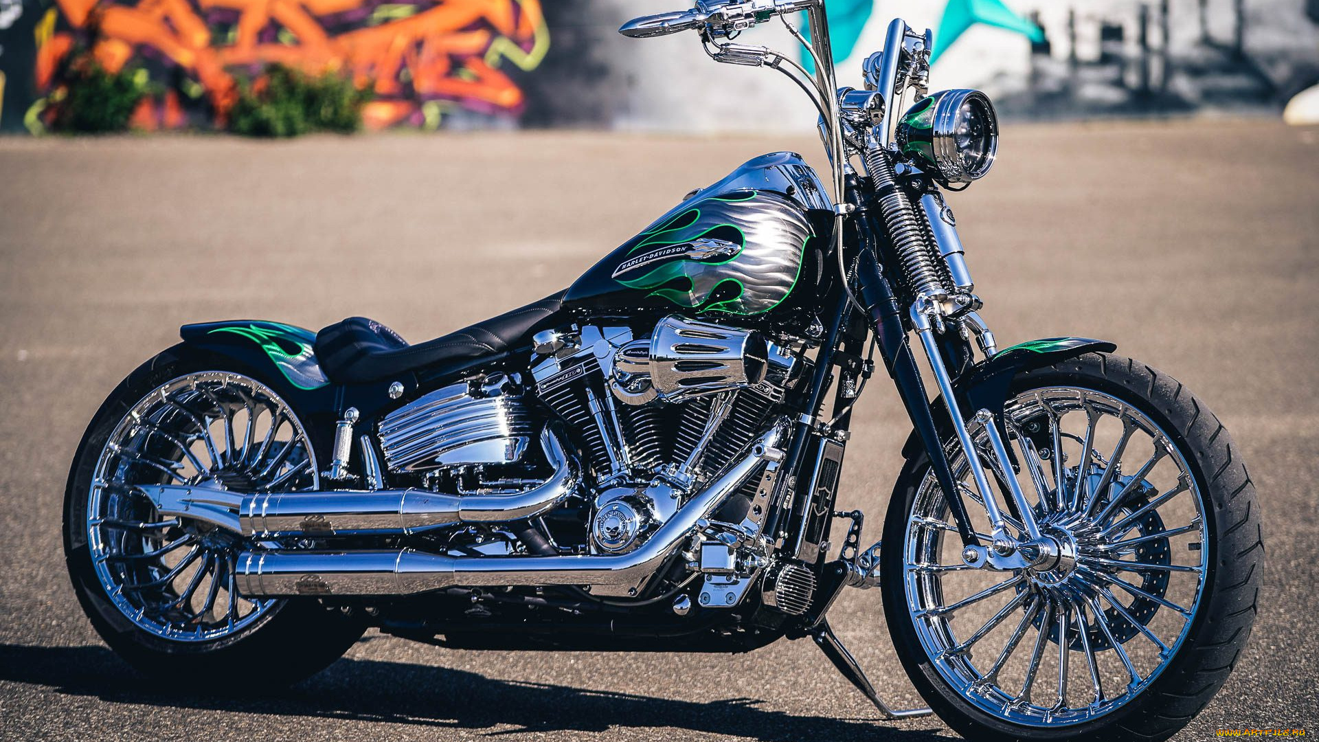 харлей, мотоциклы, harley-davidson, мотоцикл, байк, thunderbike, customs