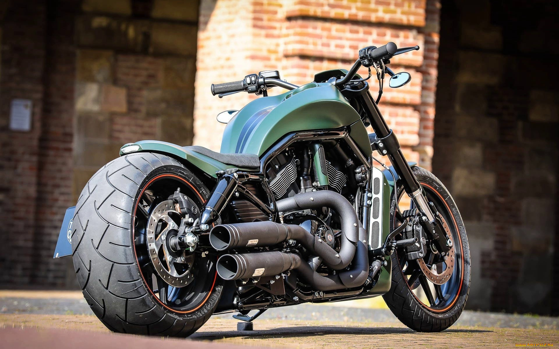 харлей, мотоциклы, harley-davidson, мотоцикл, байк, thunderbike, customs