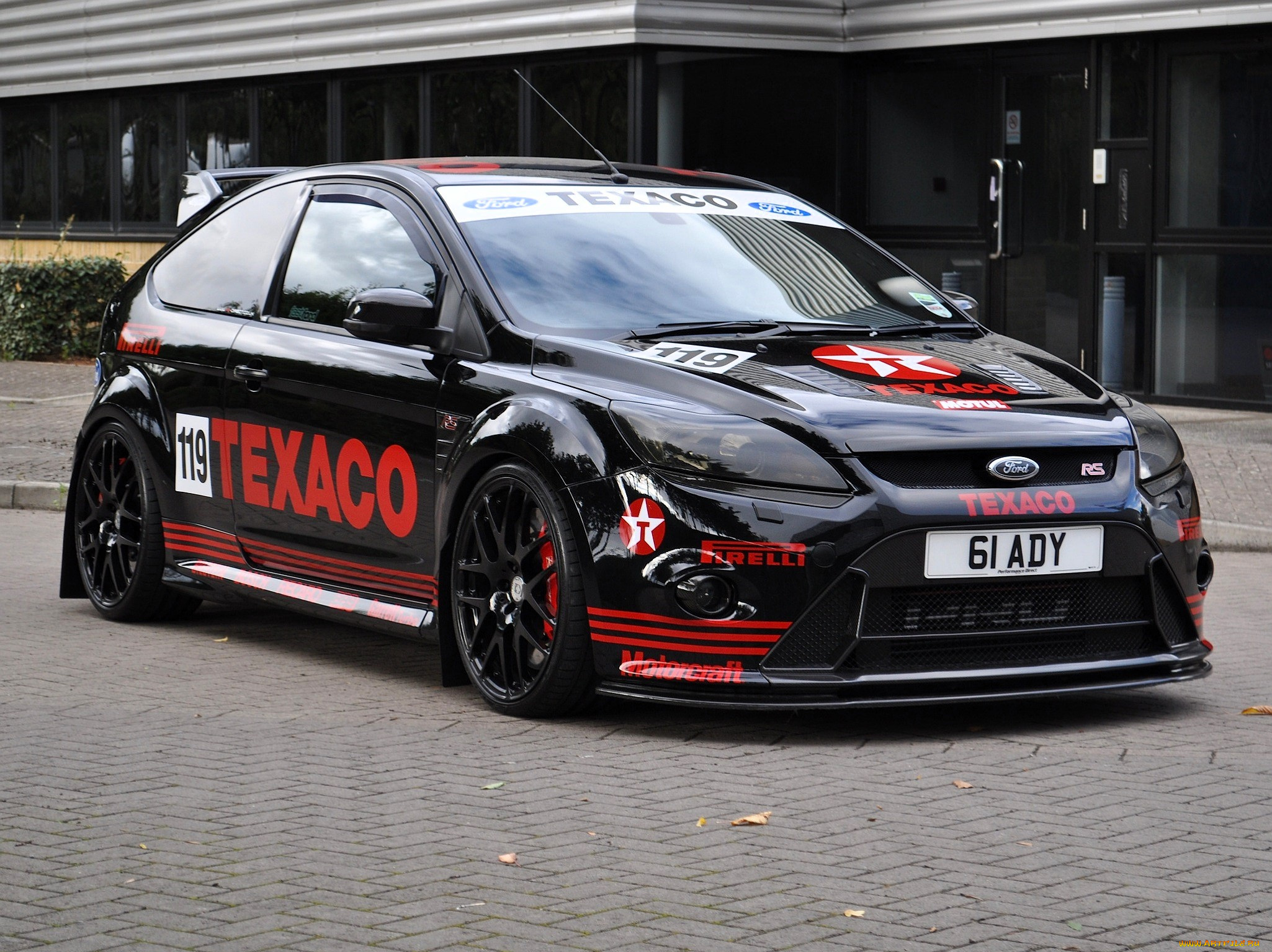 ford, focus, автомобили, ford, черный, здание