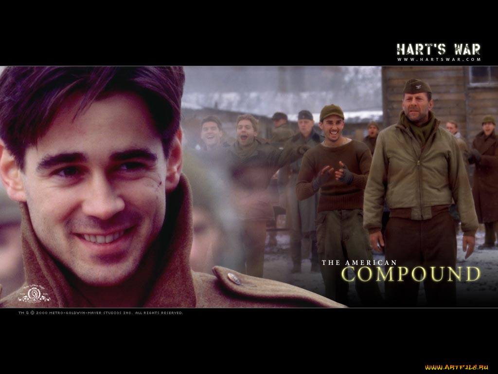 колин, фарелл, кино, фильмы, hart`s, war