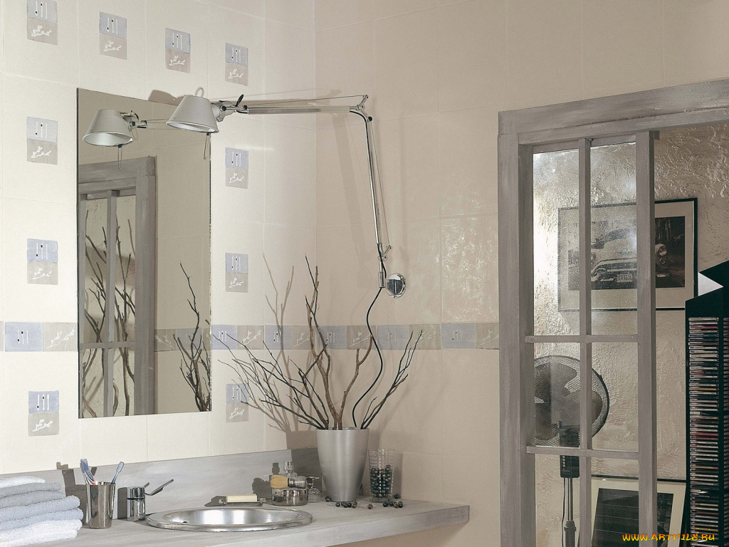 интерьер, ванная, туалетная, комнаты