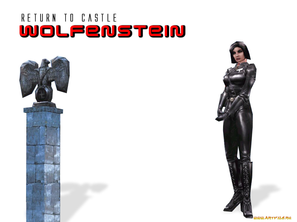 return, to, castle, wolfenstein, видео, игры