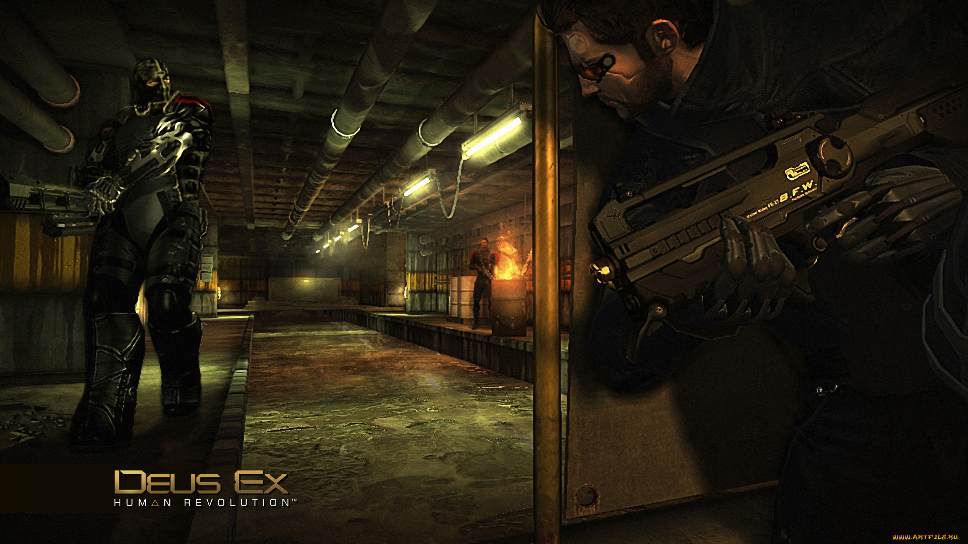 deus, ex, human, revolution, видео, игры