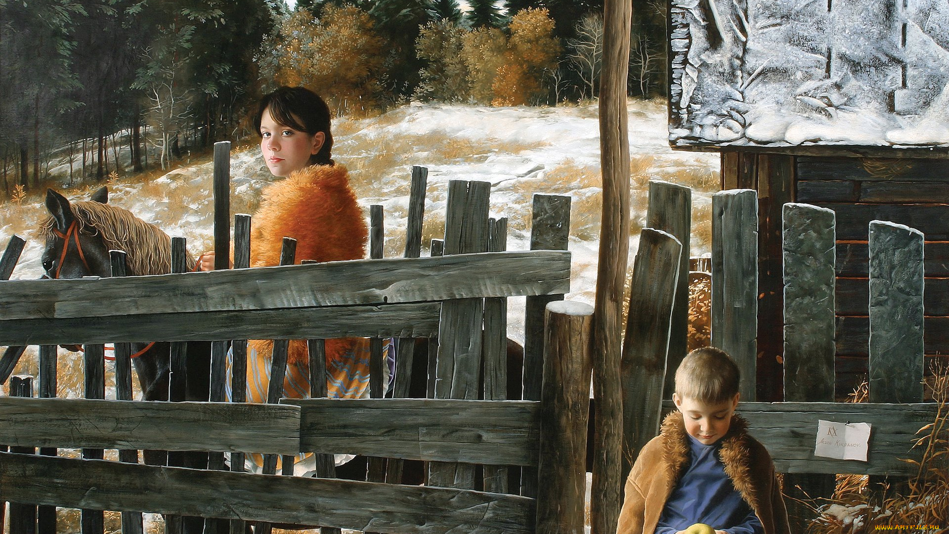 рисованные