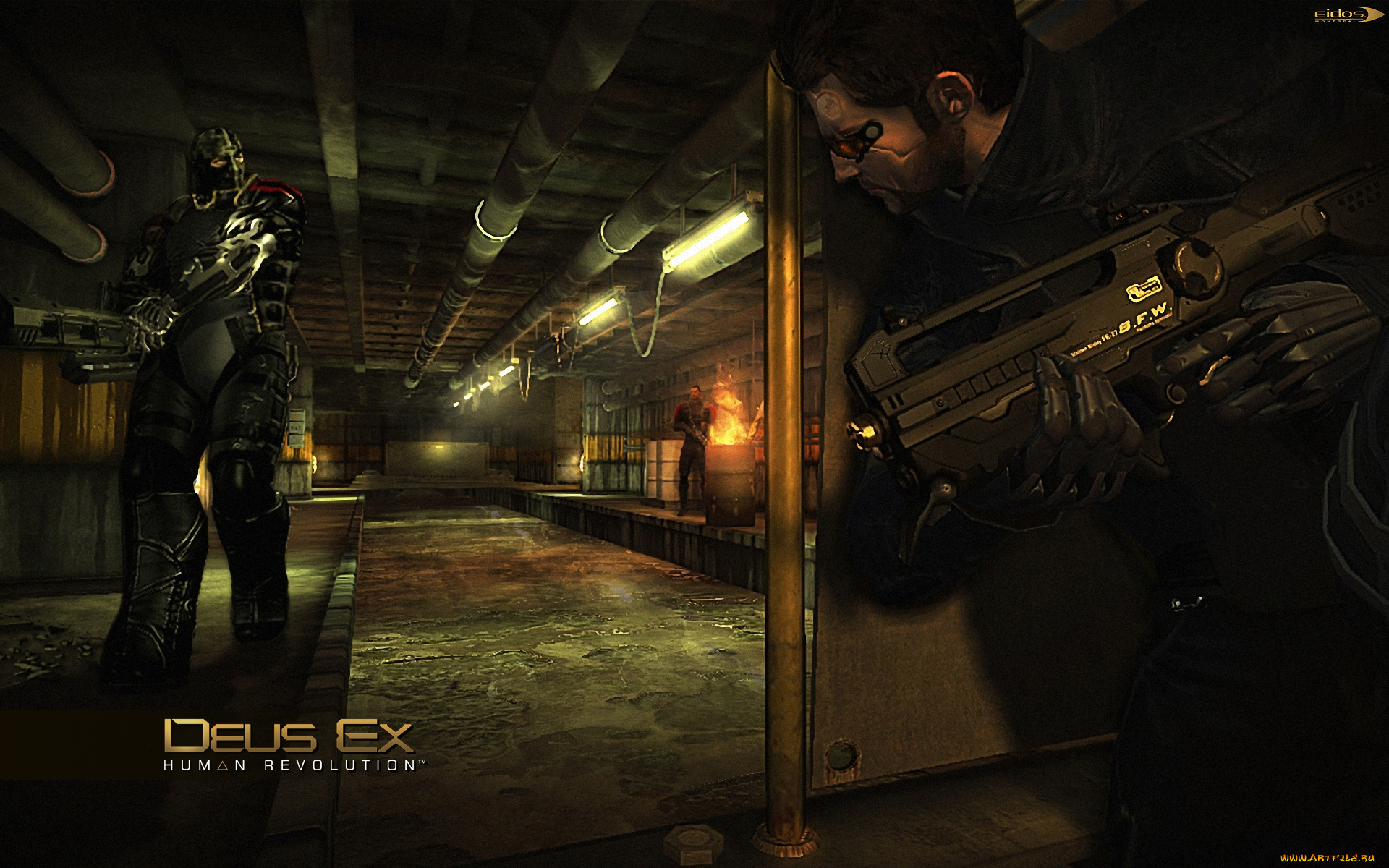 deus, ex, human, revolution, видео, игры