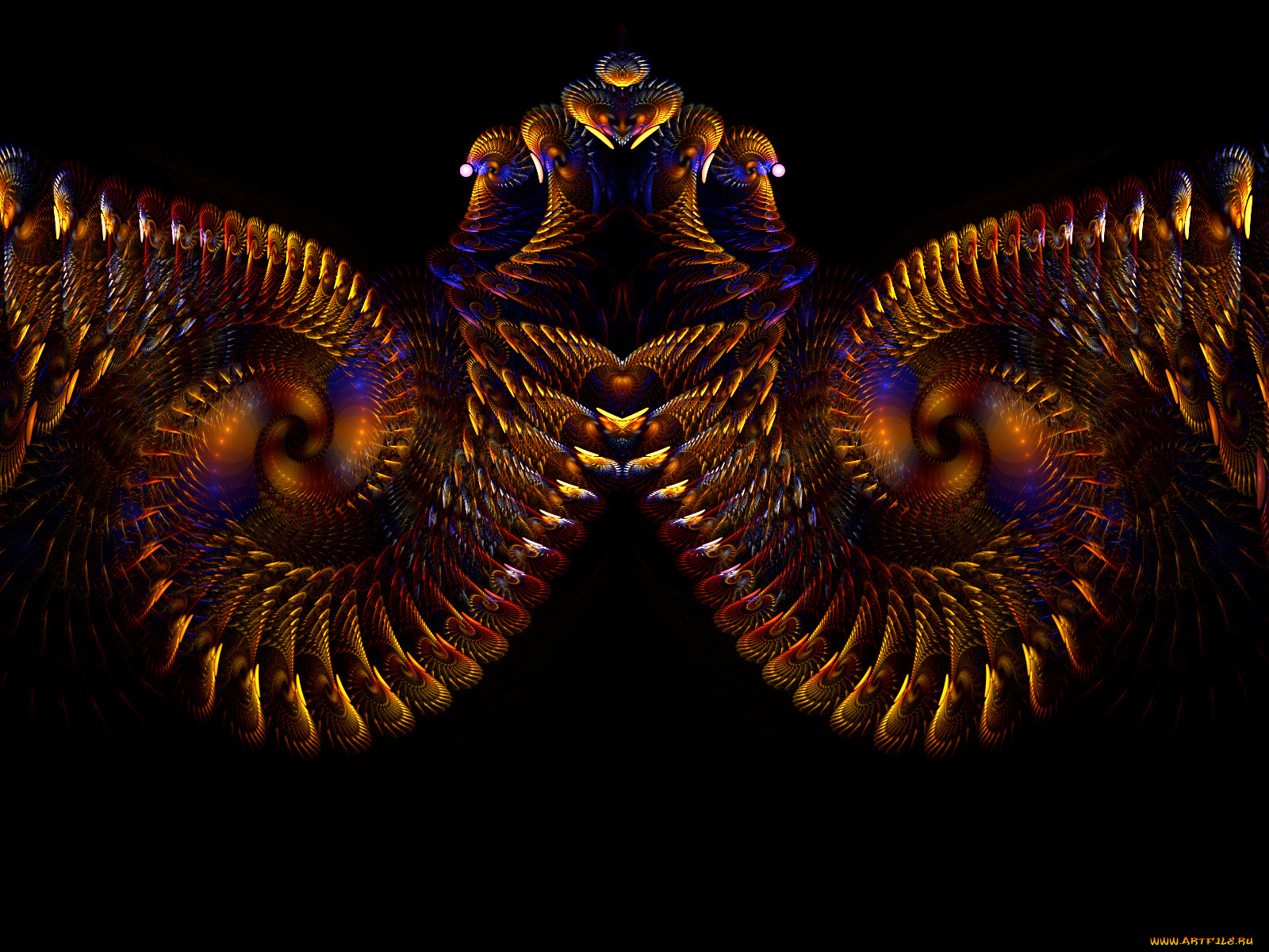 3д, графика, fractal, фракталы, абстракция