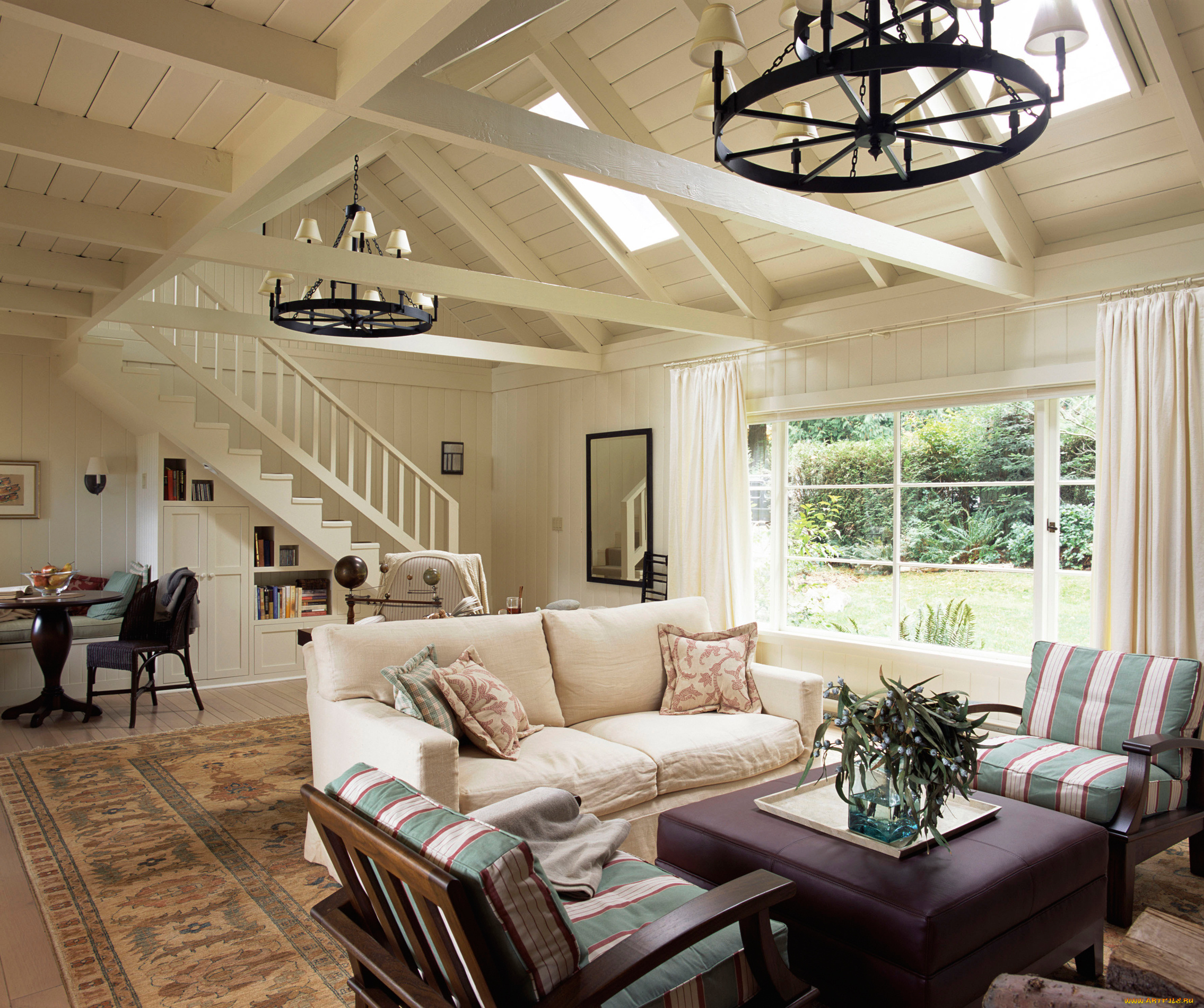 интерьер, гостиная, комната, дом, мебель, отдых