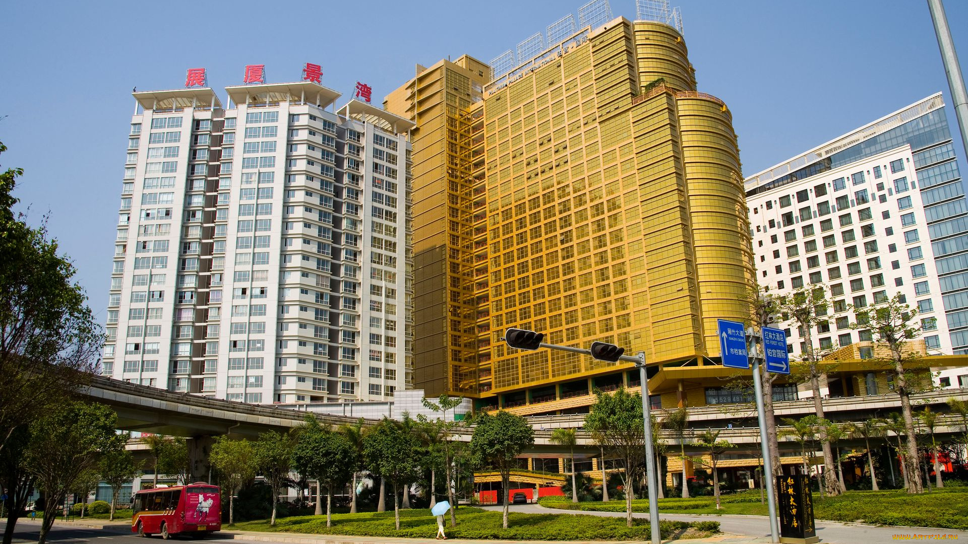 города, здания, дома