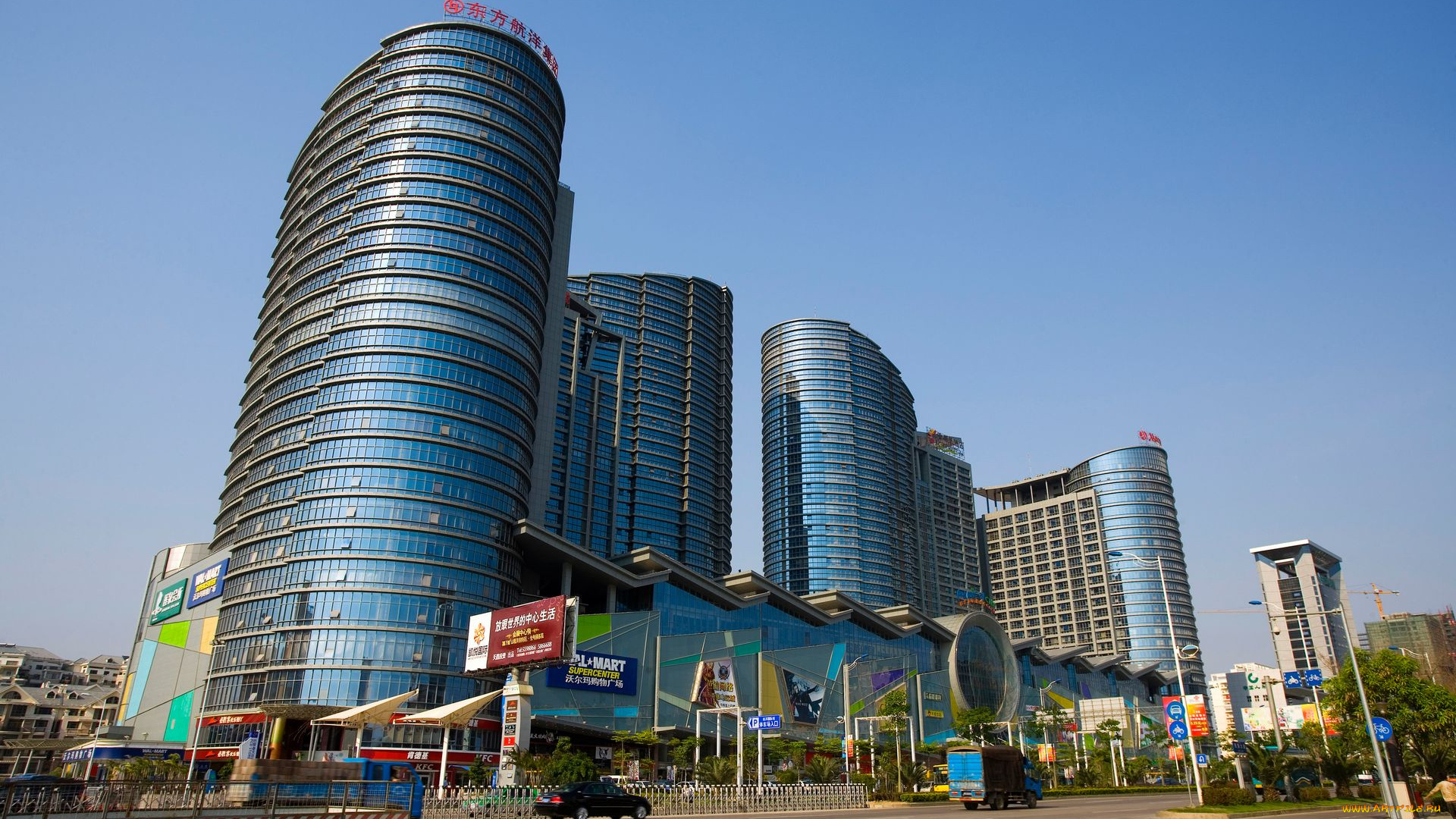 города, здания, дома