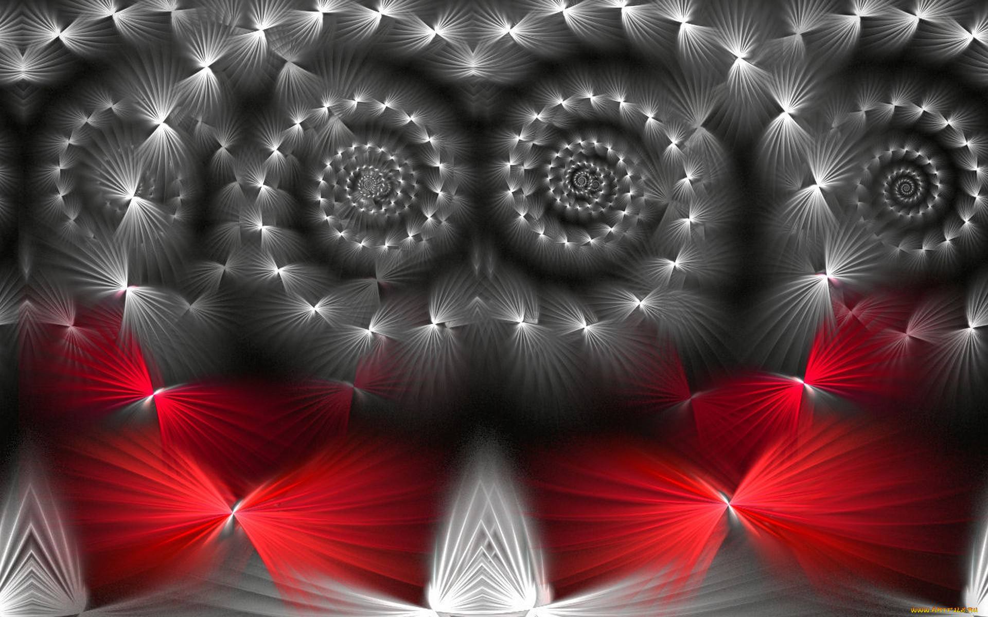 3д, графика, fractal, фракталы, цвета, узор