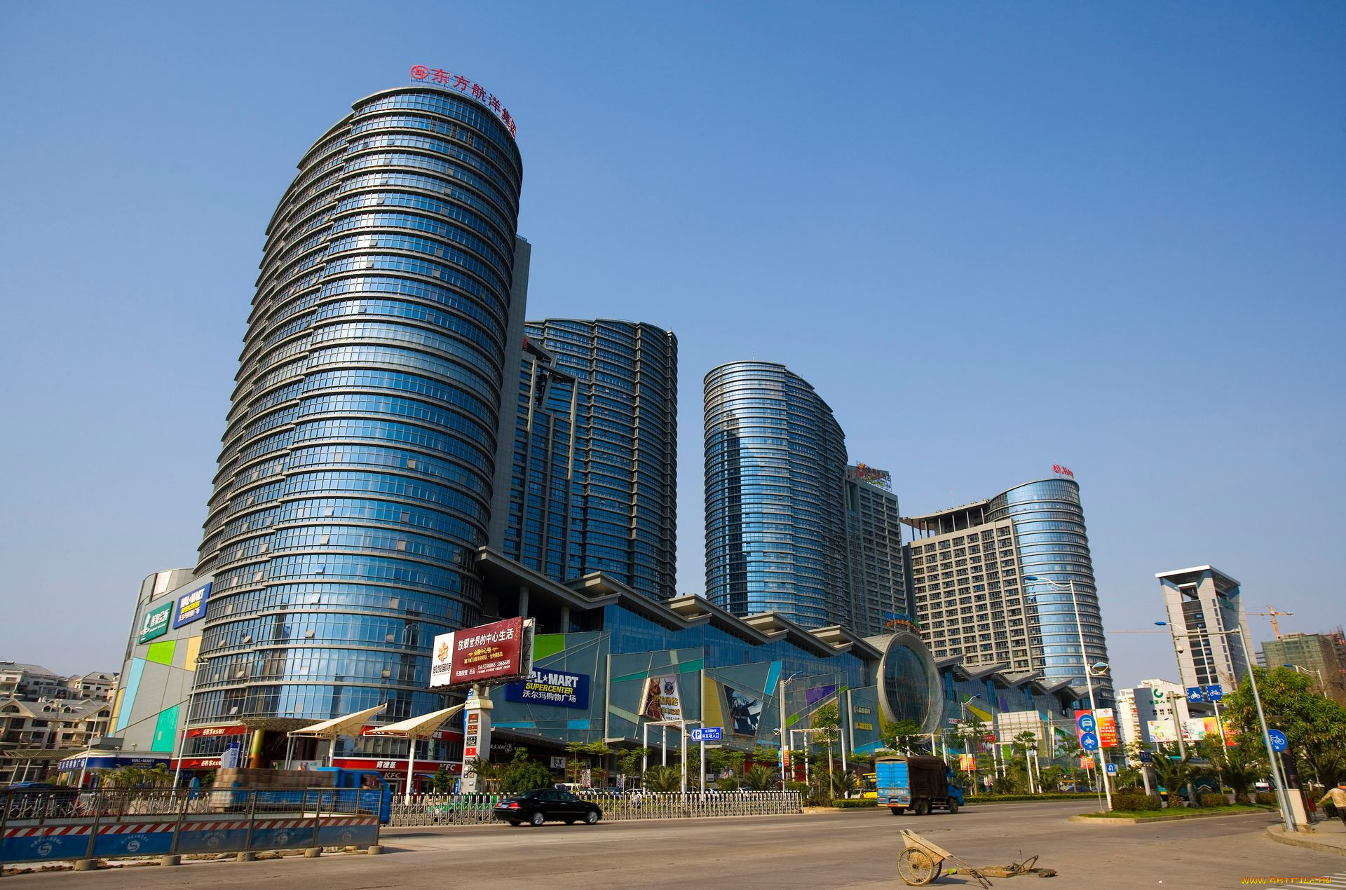 города, здания, дома