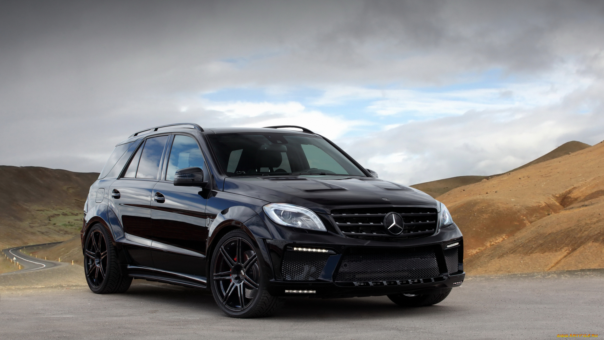 2013, mercedes, benz, ml, 63, amg, inferno, автомобили, горы, дорога, мерседес