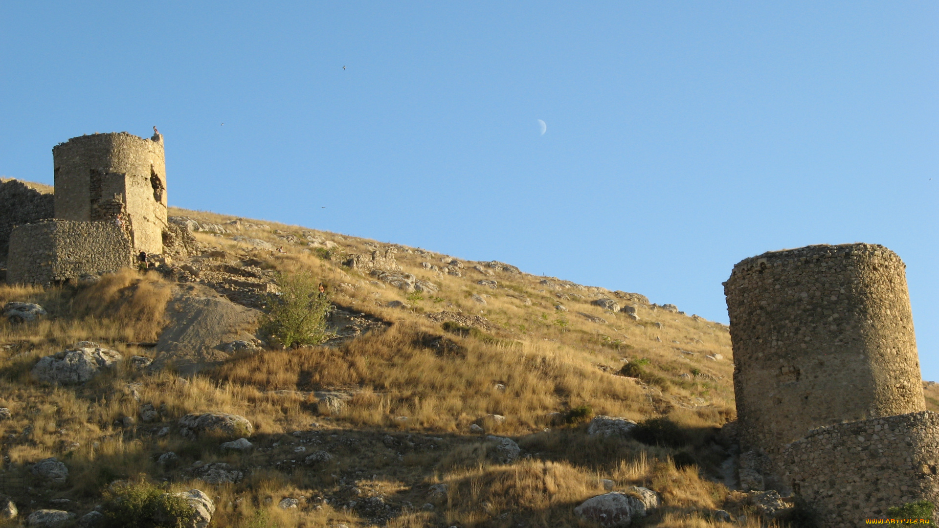 крепость, Чембало, города, исторические, архитектурные, памятники, руины, балаклава, замки, архитектура