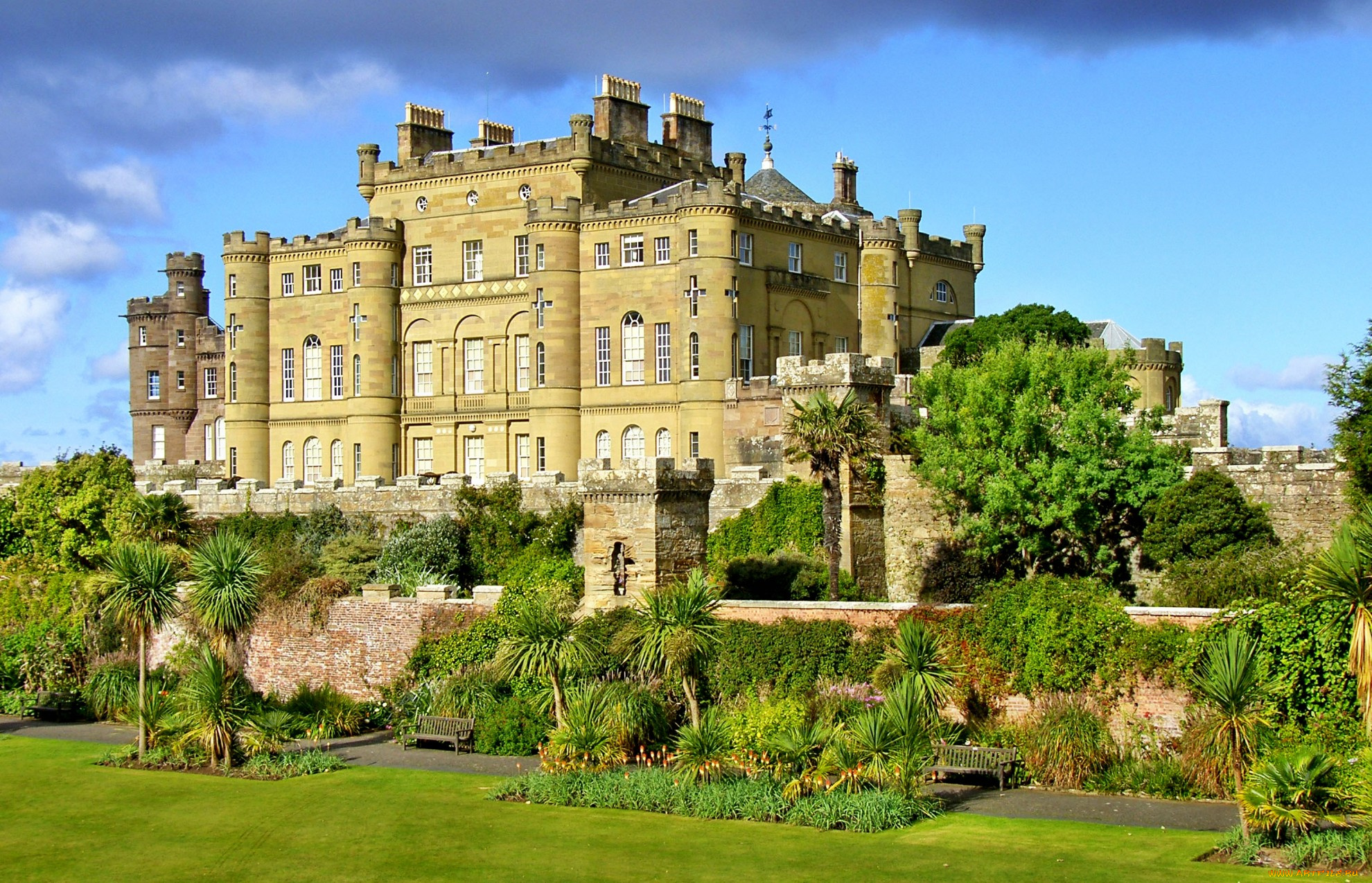 culzean, castle, города, дворцы, замки, крепости, стены, замок, башни