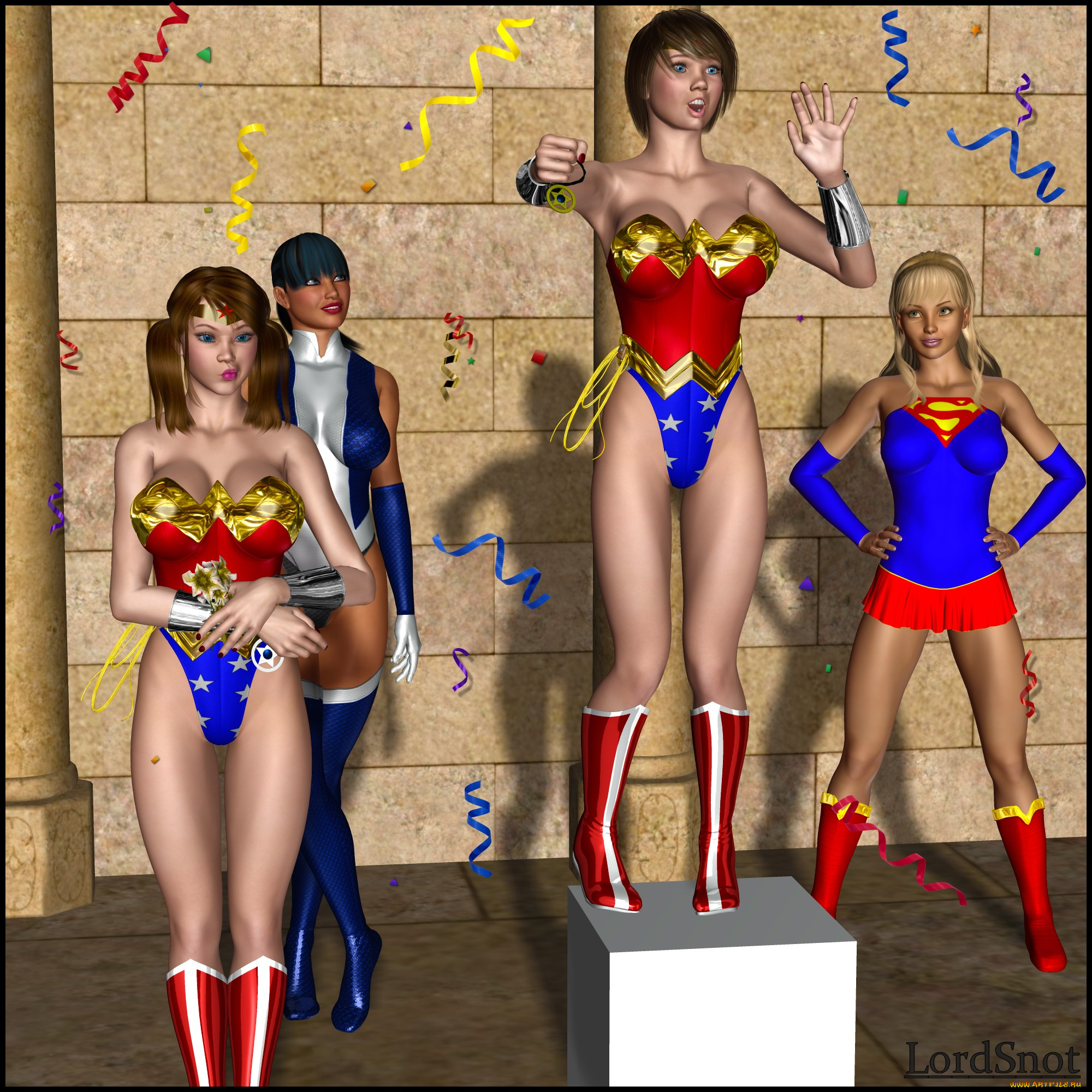 3д, графика, fantasy, фантазия, девушки, lordsnot