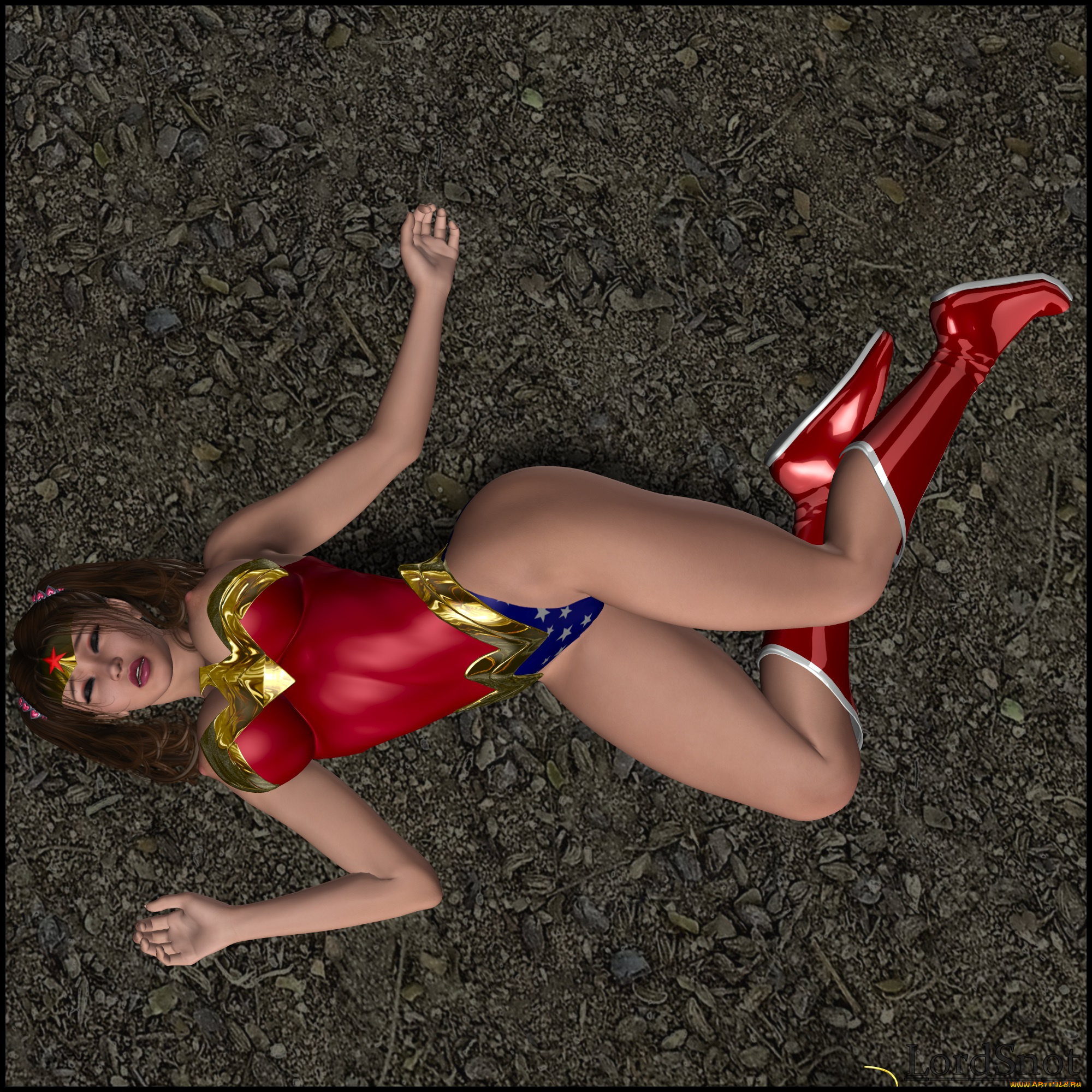 3д, графика, fantasy, фантазия, lordsnot, девушка