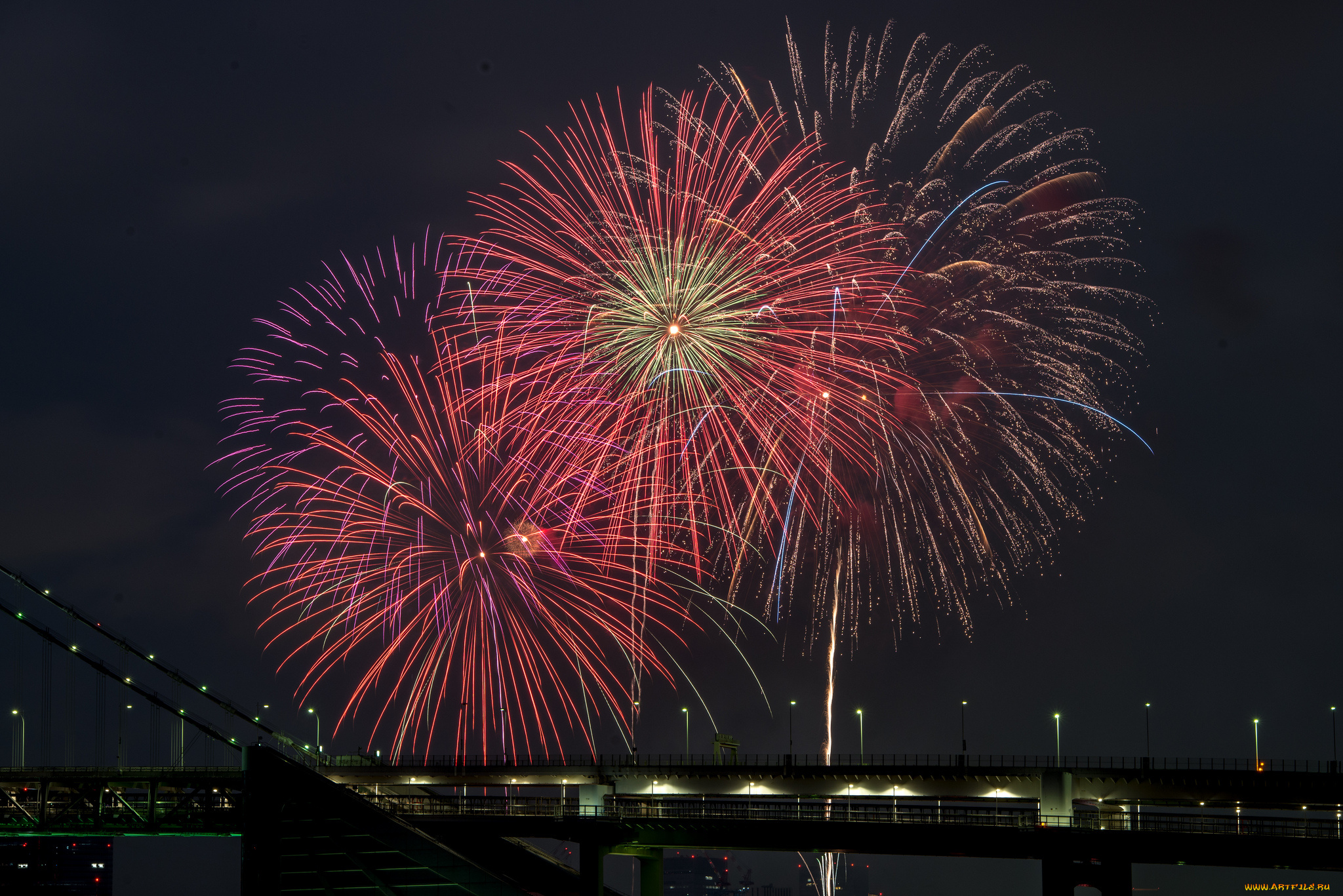 разное, салюты, фейерверки, праздник